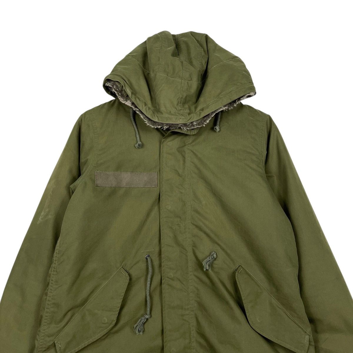 SHIPS SHIPS JAPAN MILITARY HOODIE JACKET Size US S / EU 44-46 / 1 - 2 Thumbnail