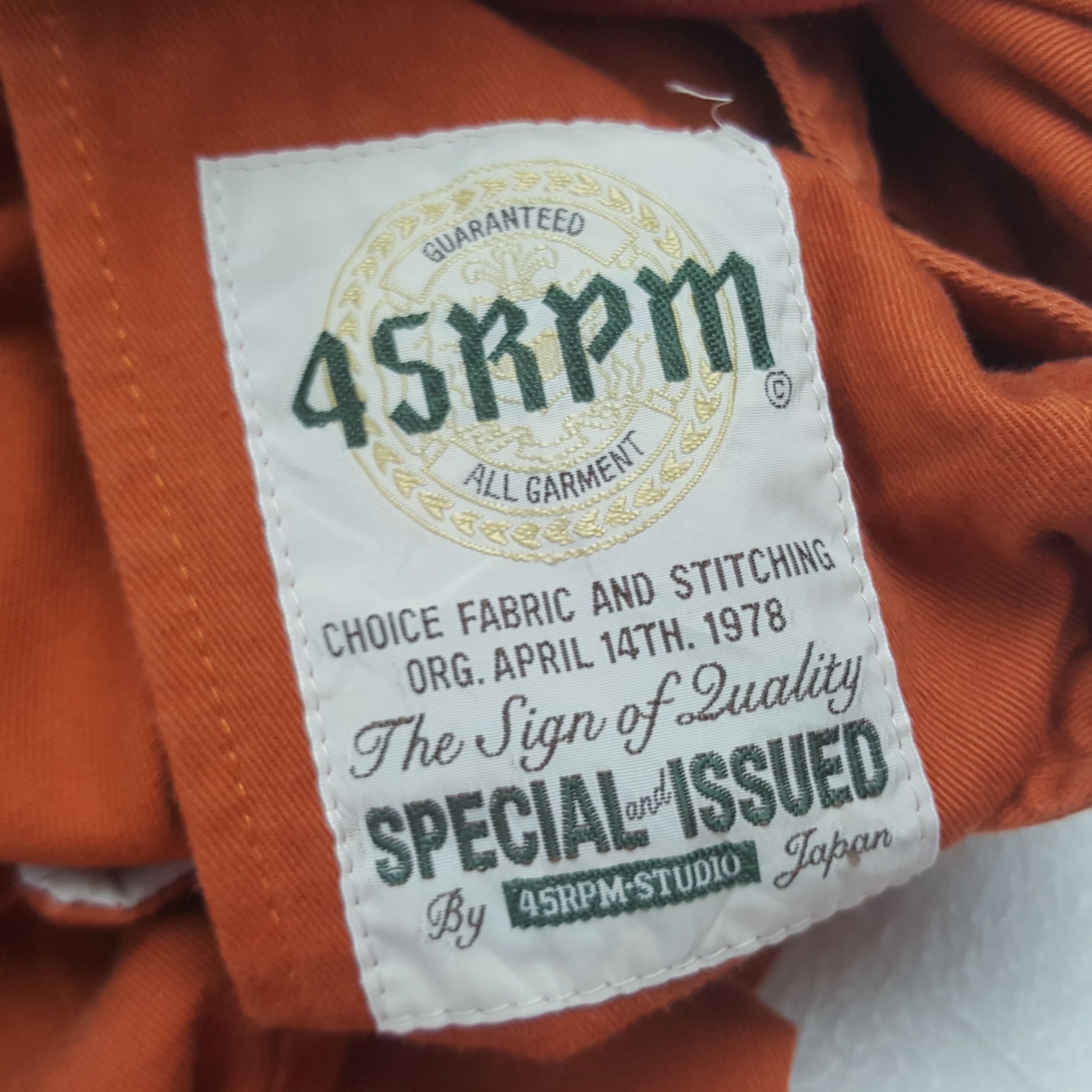 45rpm × Japanese Brand × Vintage Vintage 45RPM Japanese Varsity Jacket Size US XL / EU 56 / 4 - 5 Thumbnail