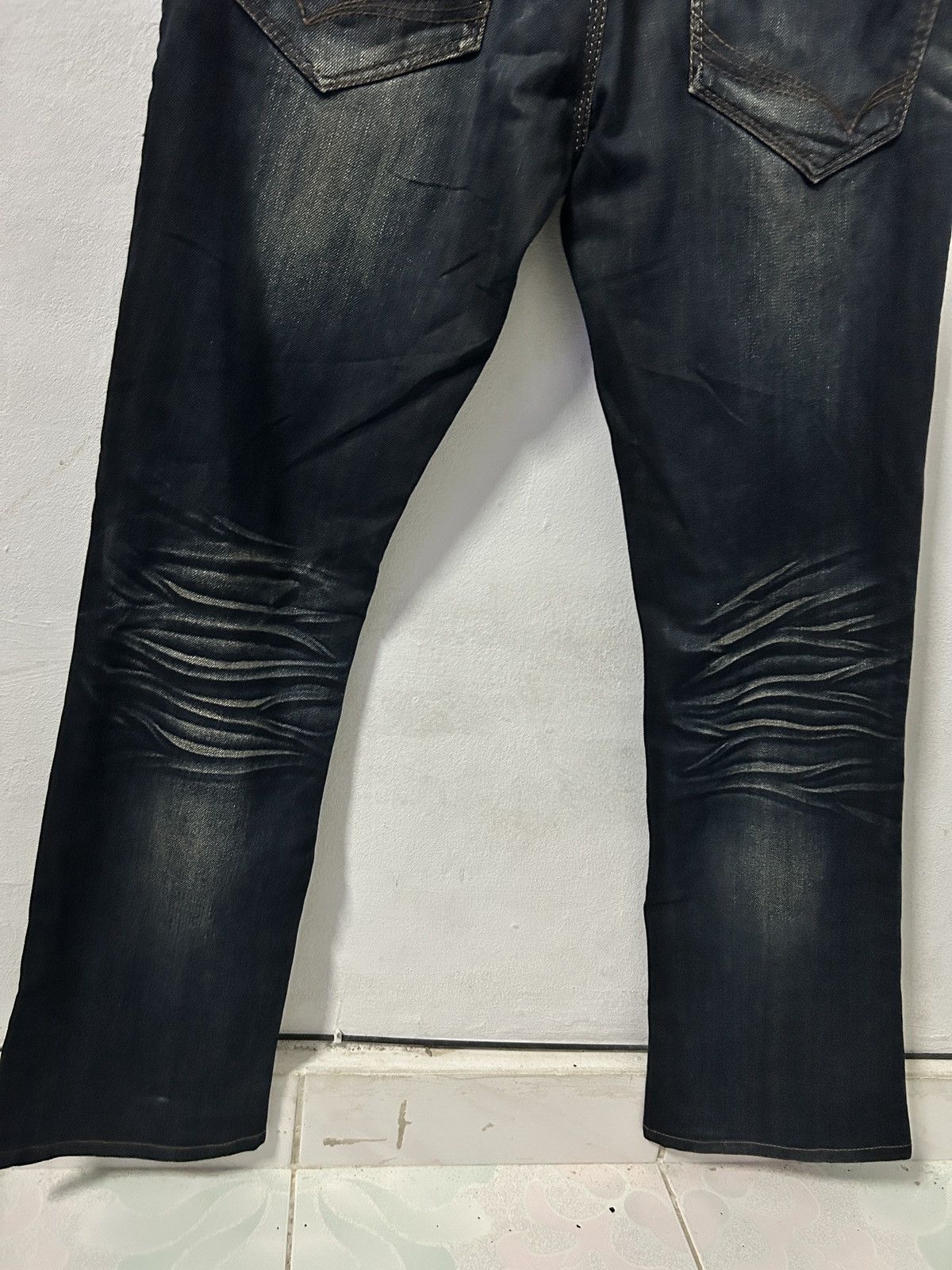 If Six Was Nine Hideways nicole club flared whiskered fade jeans japan punk Size US 32 / EU 48 - 7 Thumbnail