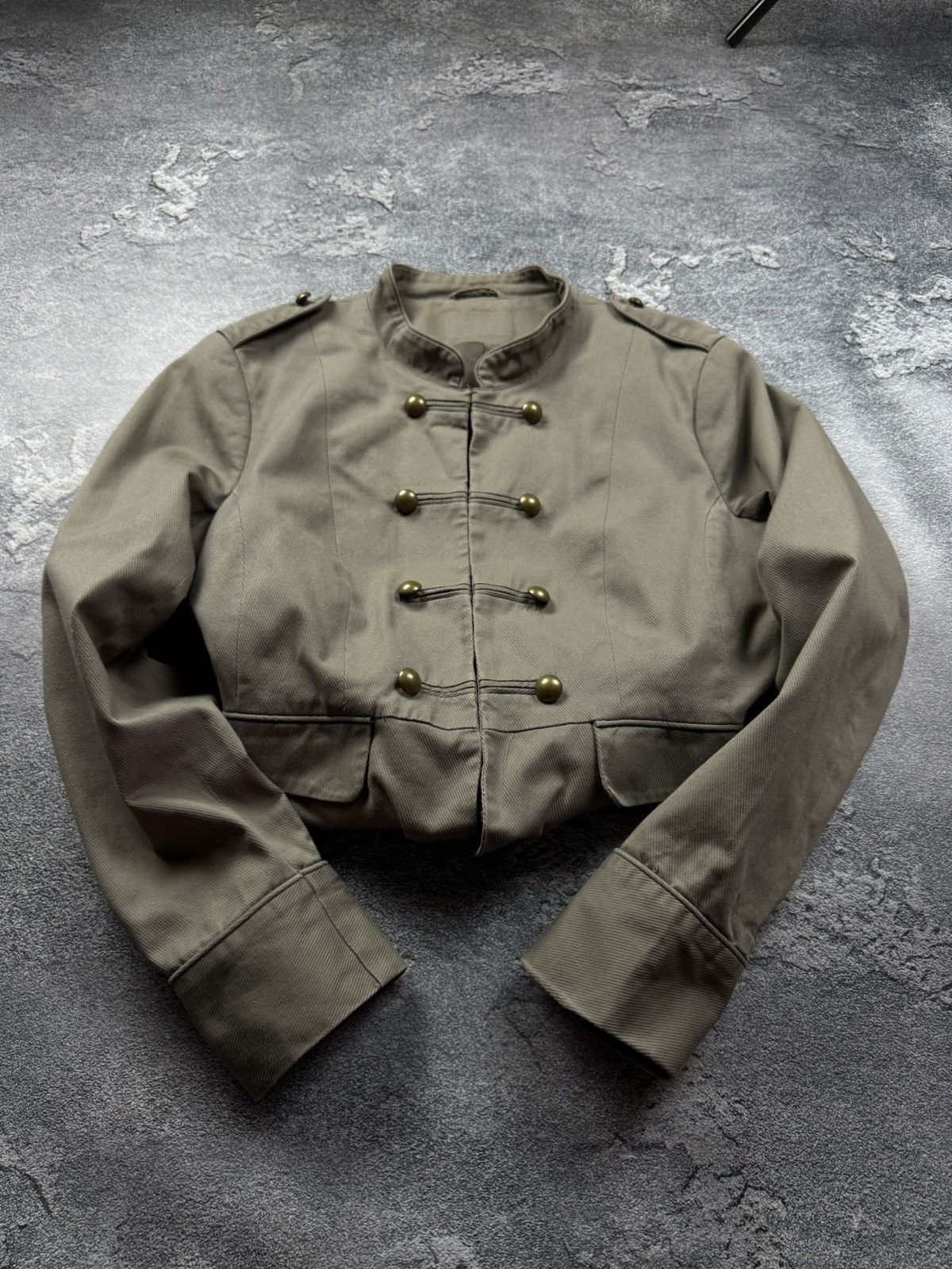 Ann Demeulemeester VNTG Napoleon Button Millitary Jacket Ifsixwasnine Balmain Size US S / EU 44-46 / 1 - 2 Thumbnail