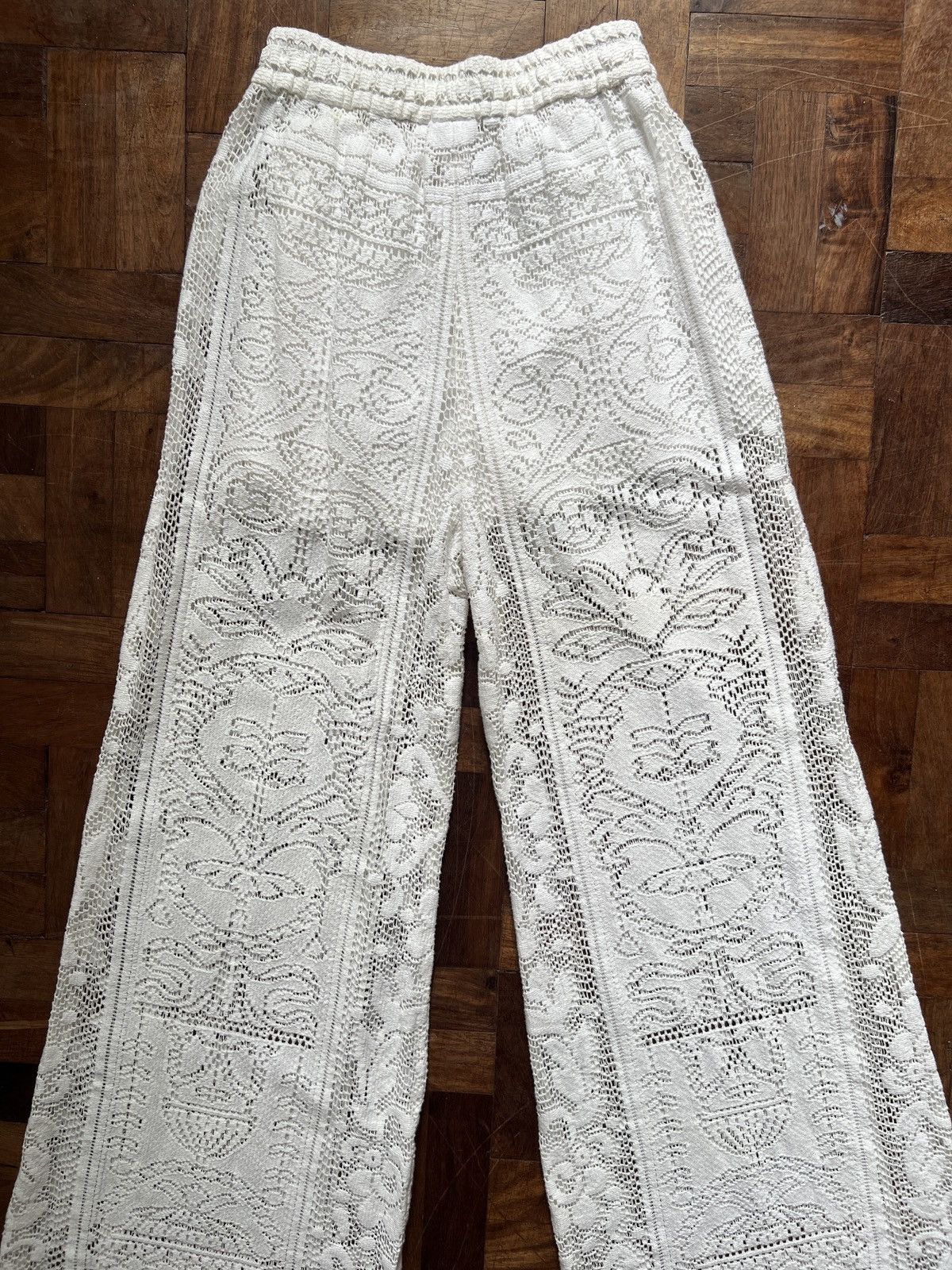 Dolce & Gabbana Dolce & Gabbana lace pants Size 25" / US 0 / IT 36 - 9 Thumbnail
