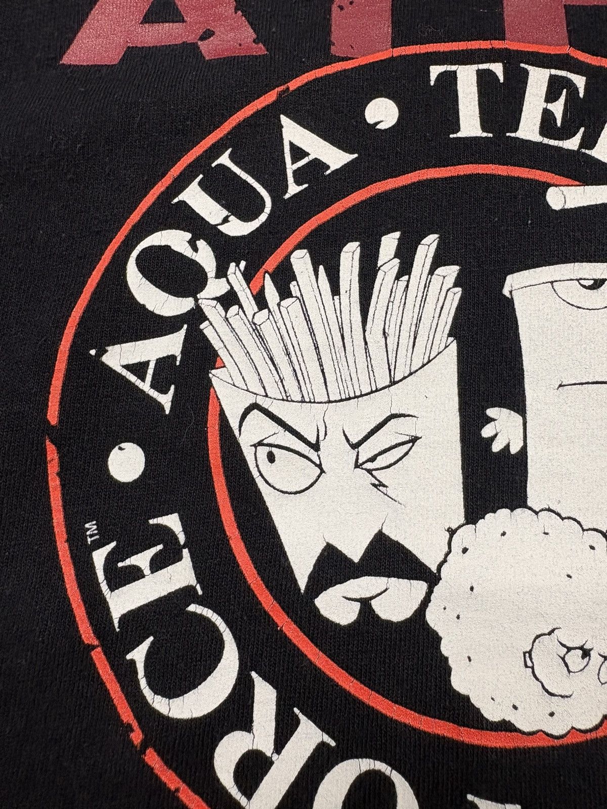 Cartoon Network Vintage 2005 Aqua Teen Hunger Force ATHF Graphic T-Shirt 00s Size US S / EU 44-46 / 1 - 7 Thumbnail
