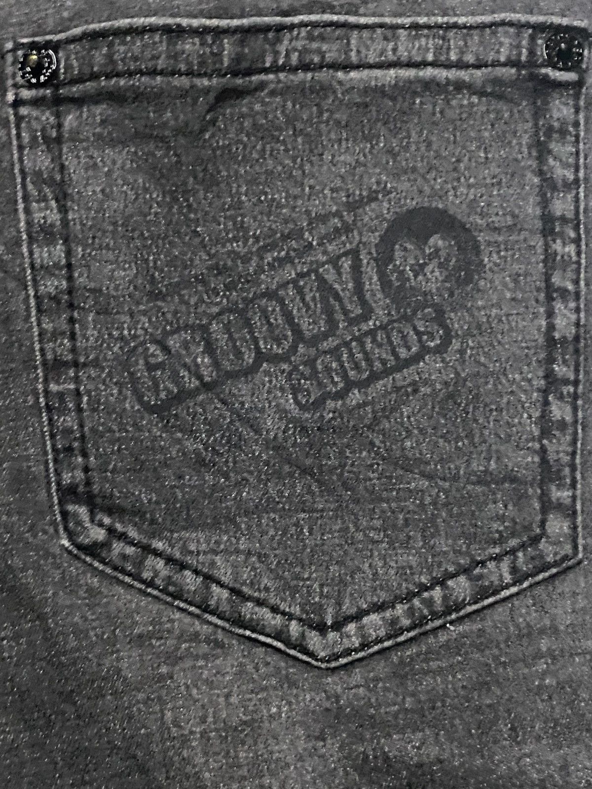 Japanese Brand Vintage Japanese Brand Spicy Label Print Skinny Jeans Size 28" / US 6 / IT 42 - 10 Thumbnail