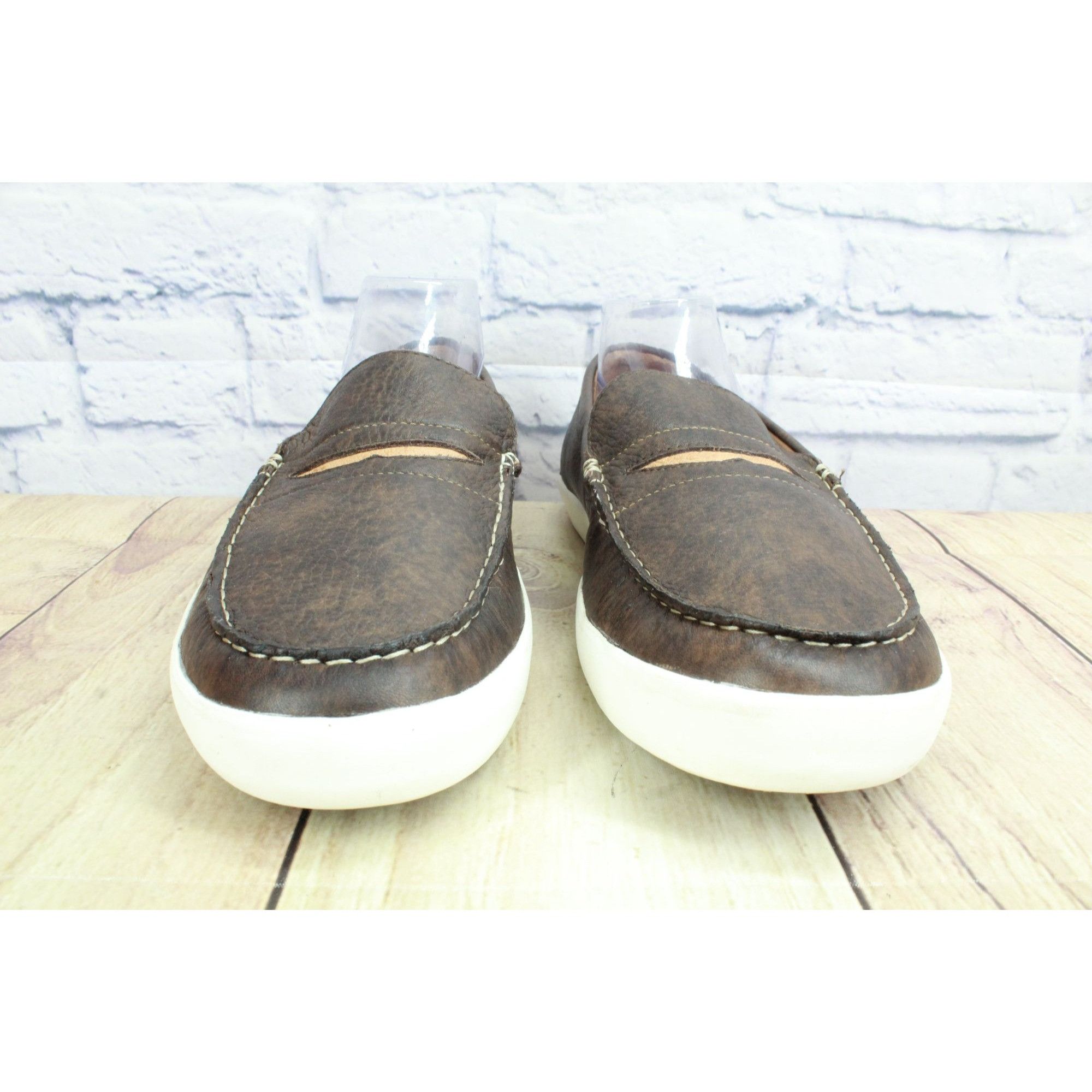 L.L. Bean LL Bean Mountainville Brown Leather Penny Loafers 11 Size US 11 / EU 44 - 4 Thumbnail