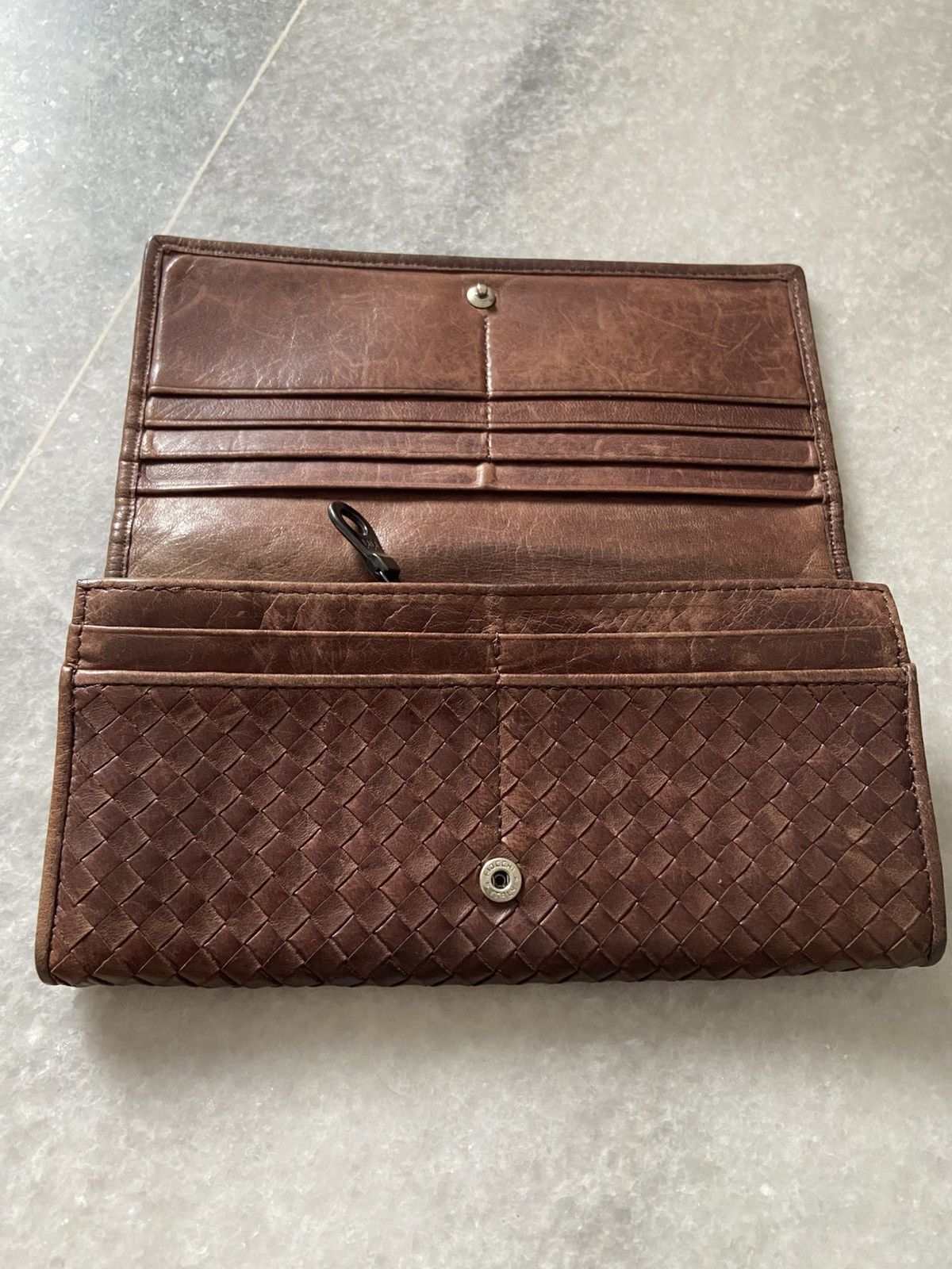 Japanese Brand Solatina Leather Long Wallet Size ONE SIZE - 7 Thumbnail