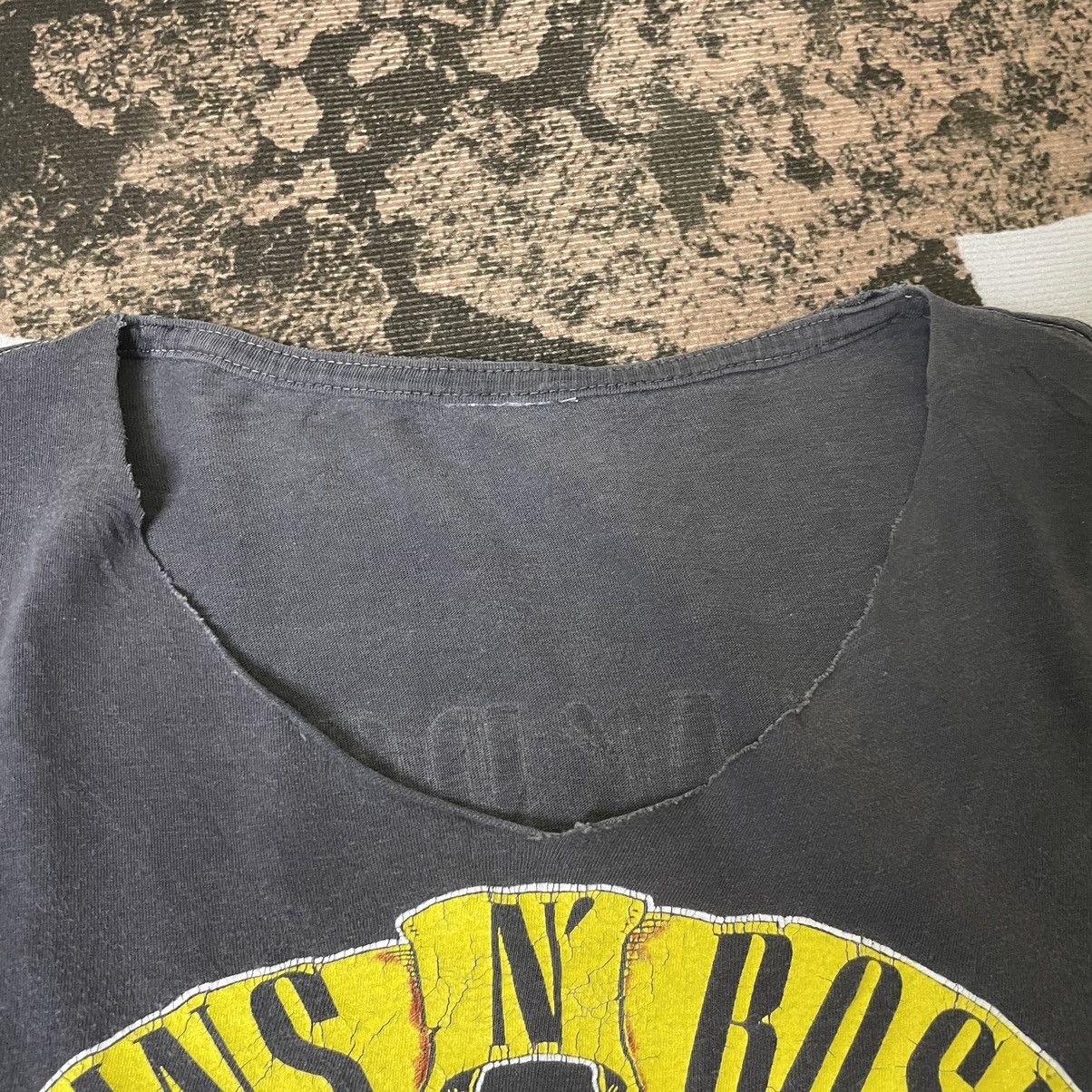 Band Tees × Guns N' Roses × Vintage Vintage 1991 Gun N Roses Use Your Illusion Tour Brockum Tee Size US L / EU 52-54 / 3 - 4 Thumbnail