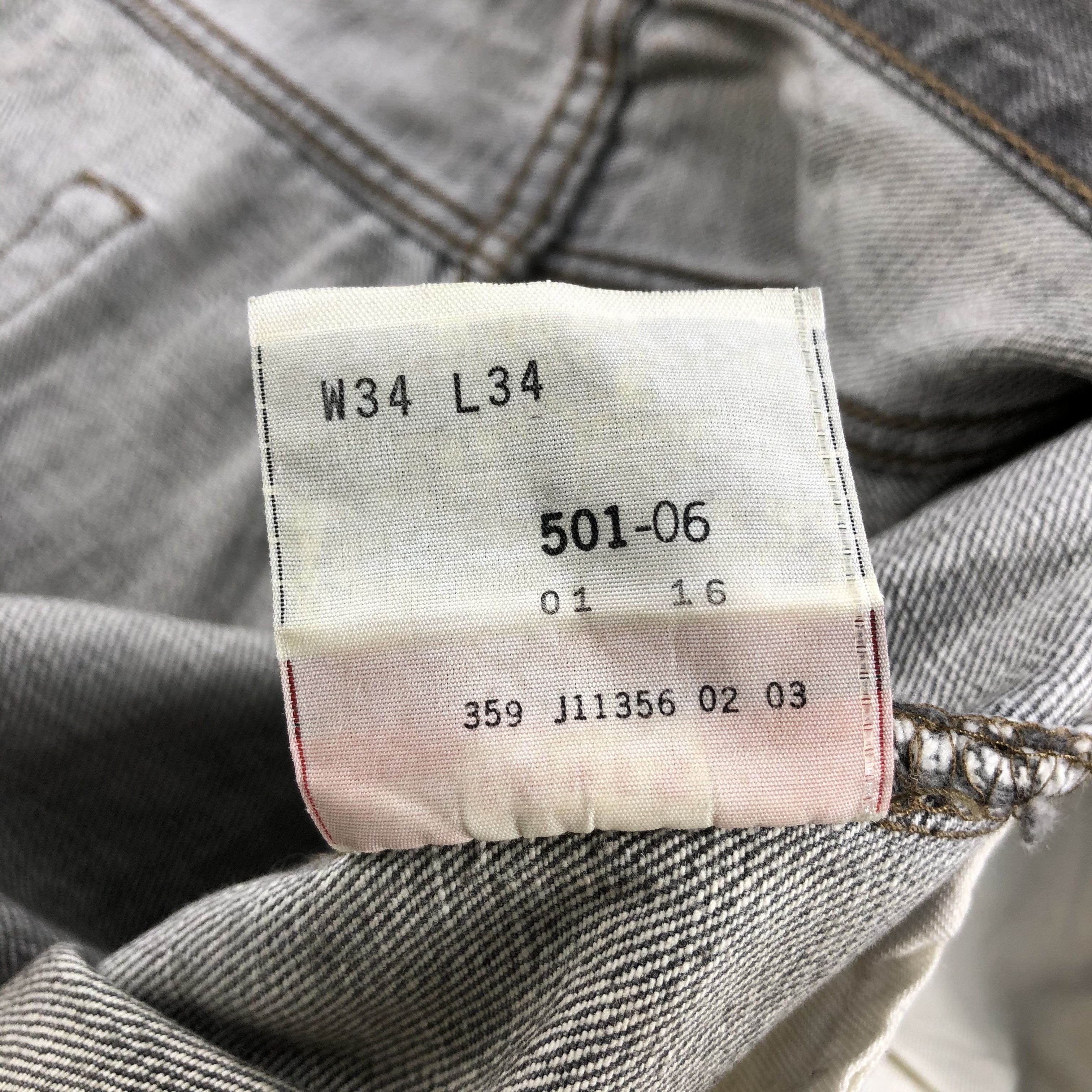 Levi's × Vintage Vintage 90s Earth Tone Levis 501 Jeans-JM917 Size US 34 / EU 50 - 11 Thumbnail