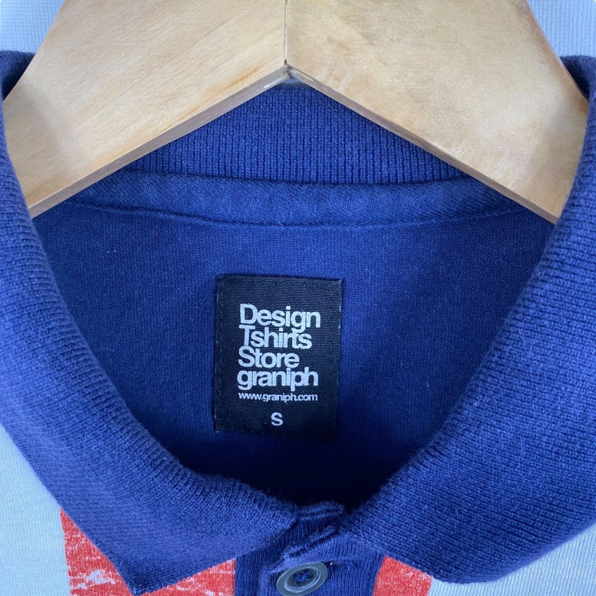 Japanese Brand Japanese Brand GRANIPH Great Britain Design Polo Shirt Small Size US S / EU 44-46 / 1 - 5 Thumbnail