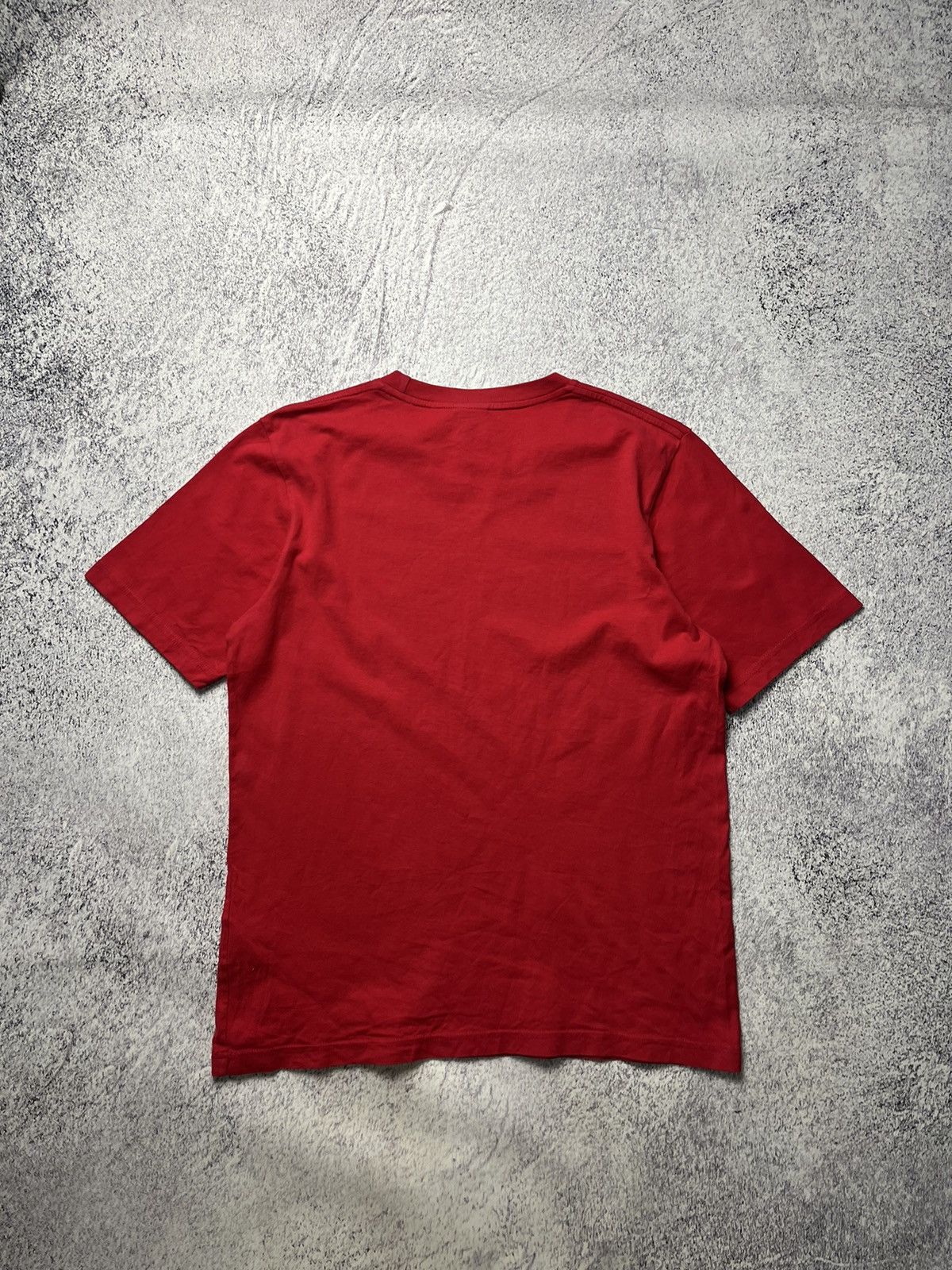 Nike × Vintage Vintage 90s Nike T-Shirt Swoosh Logo Y2K Red Tee Size M Size US M / EU 48-50 / 2 - 21 Thumbnail