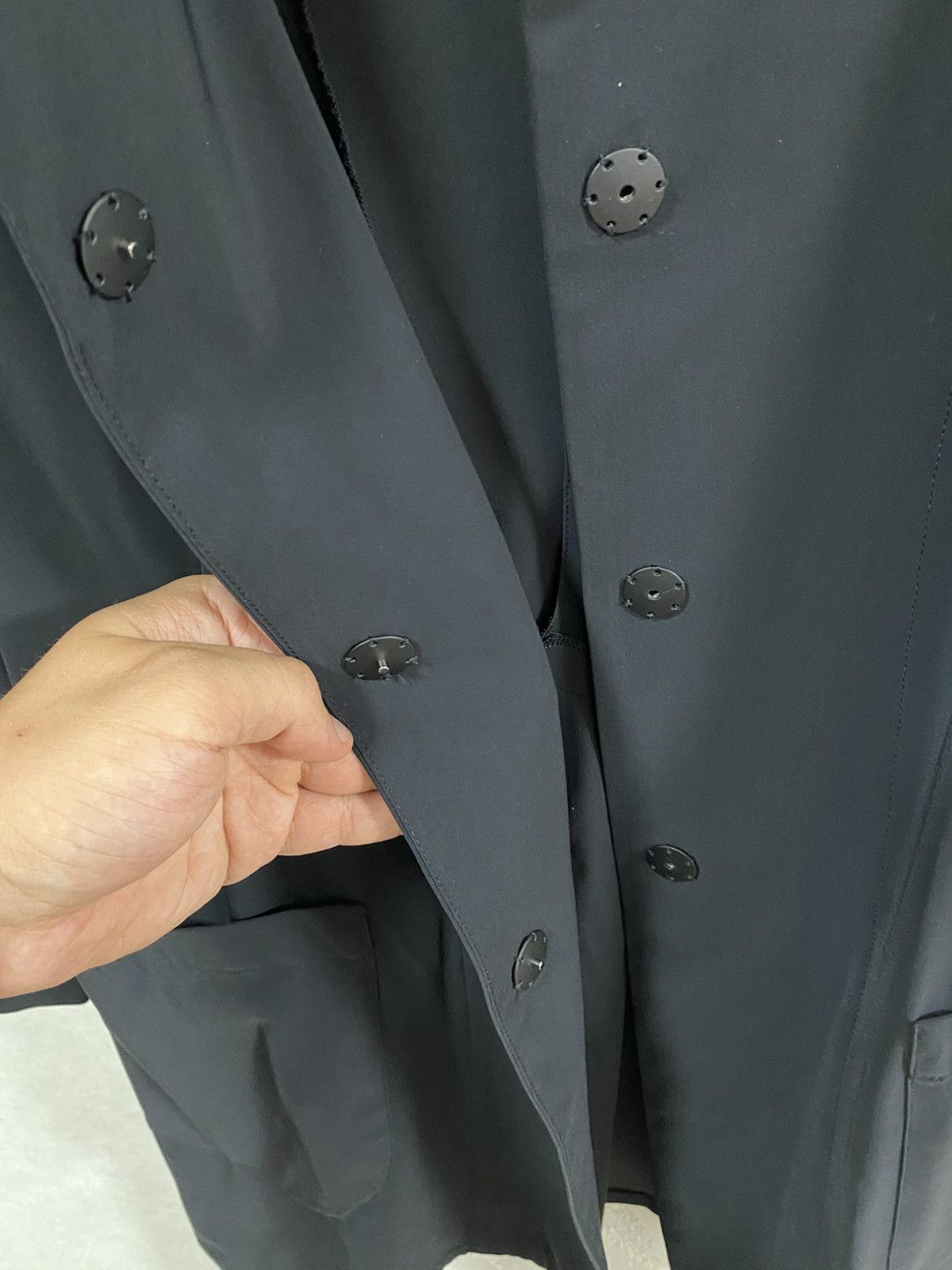 Annette Gortz Yukai dark blue light jacket Size: 40 grange avantgarde Size S / US 4 / IT 40 - 4 Thumbnail