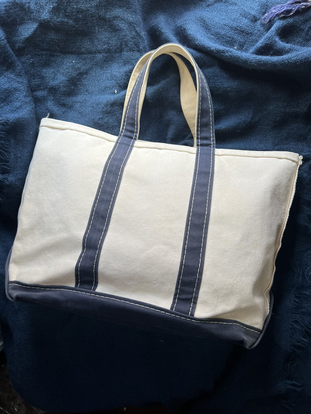 L.L. Bean L.L.Bean 80’s Canvas Tote Bag (size m) Size ONE SIZE - 1 Thumbnail