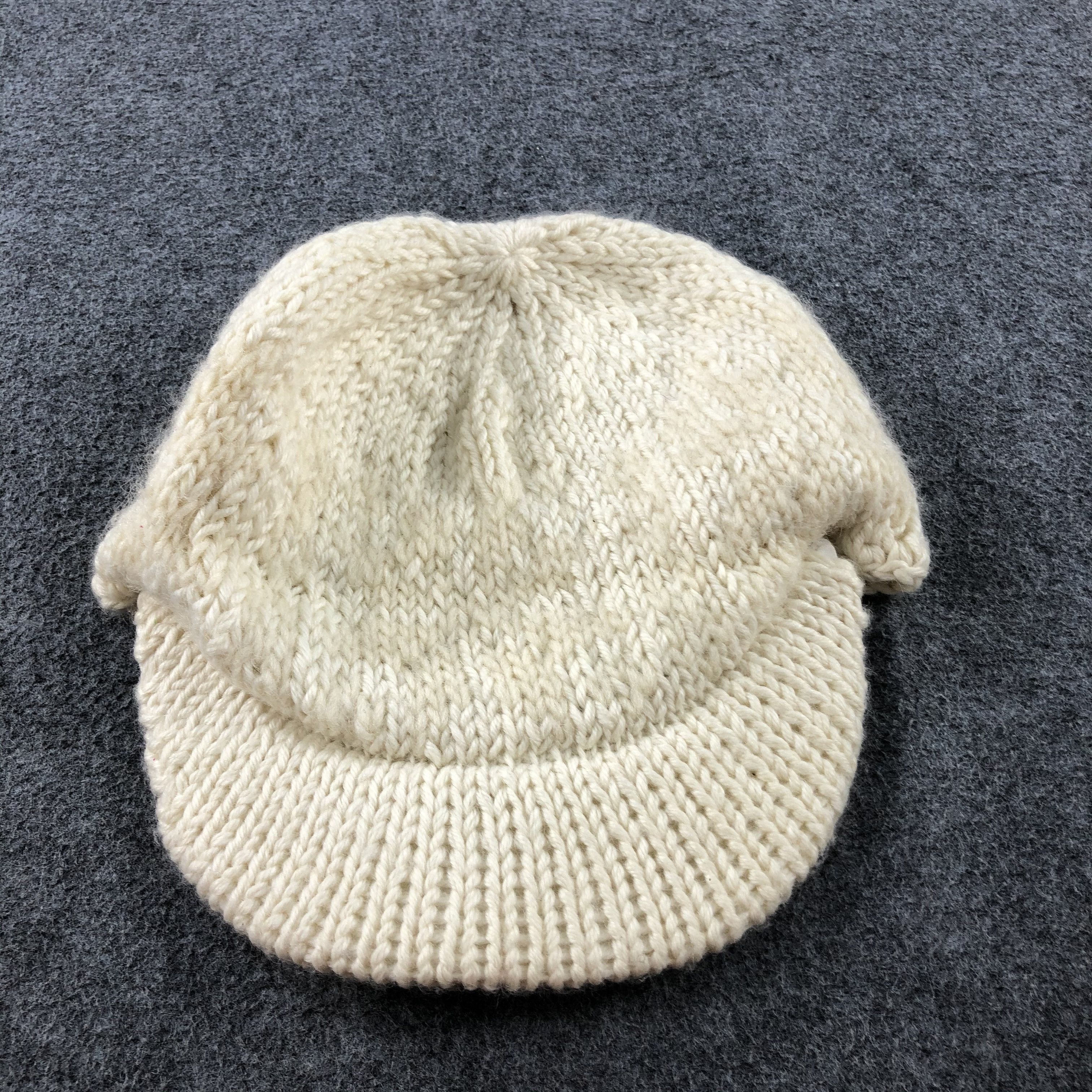 Vintage Odds The Natural Choices Wool Beanie Snowcap Snow Hat B501 Size ONE SIZE - 4 Thumbnail