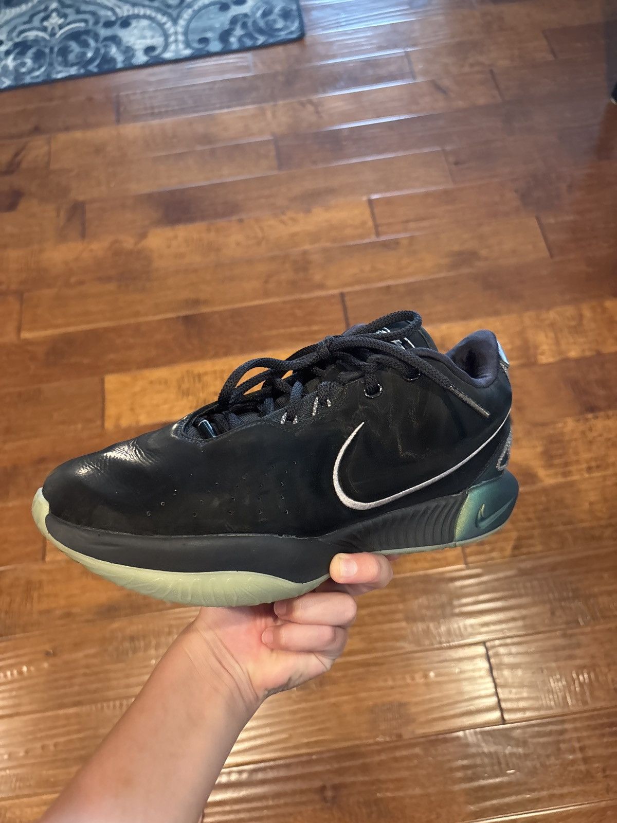 Nike LeBron 21 black Size US 9 / EU 42 - 6 Thumbnail
