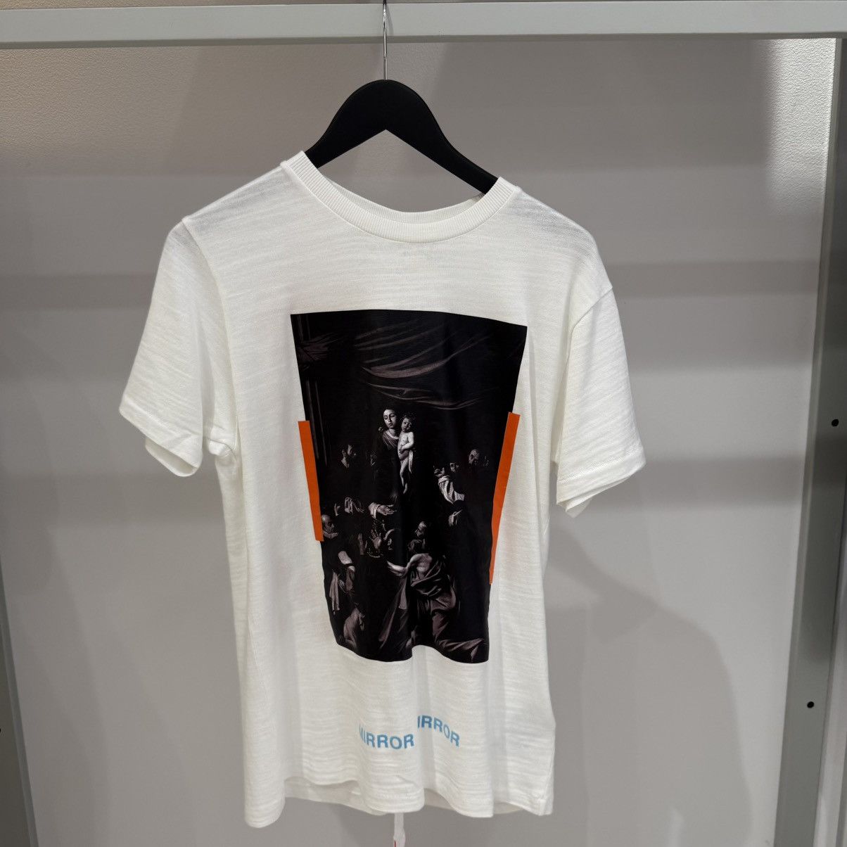 Off-White Off White Mirror Mirror Tee Size US S / EU 44-46 / 1 - 1 Thumbnail
