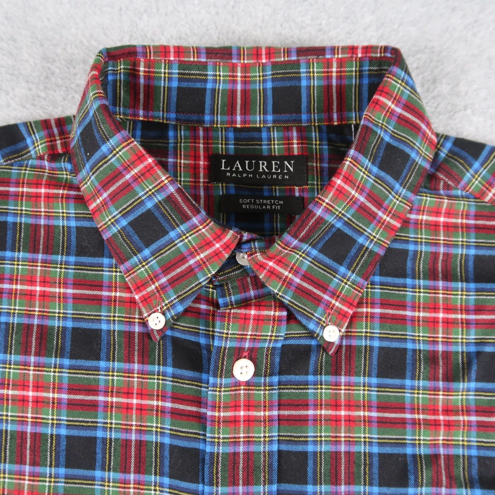 Ralph Lauren Lauren Ralph Lauren Black Label Shirt L Tartan Plaid Button Down Long Sleeve - Men - Button-Up - Classic Colorful Preppy Size US L / EU 52-54 / 3 - 3 Thumbnail
