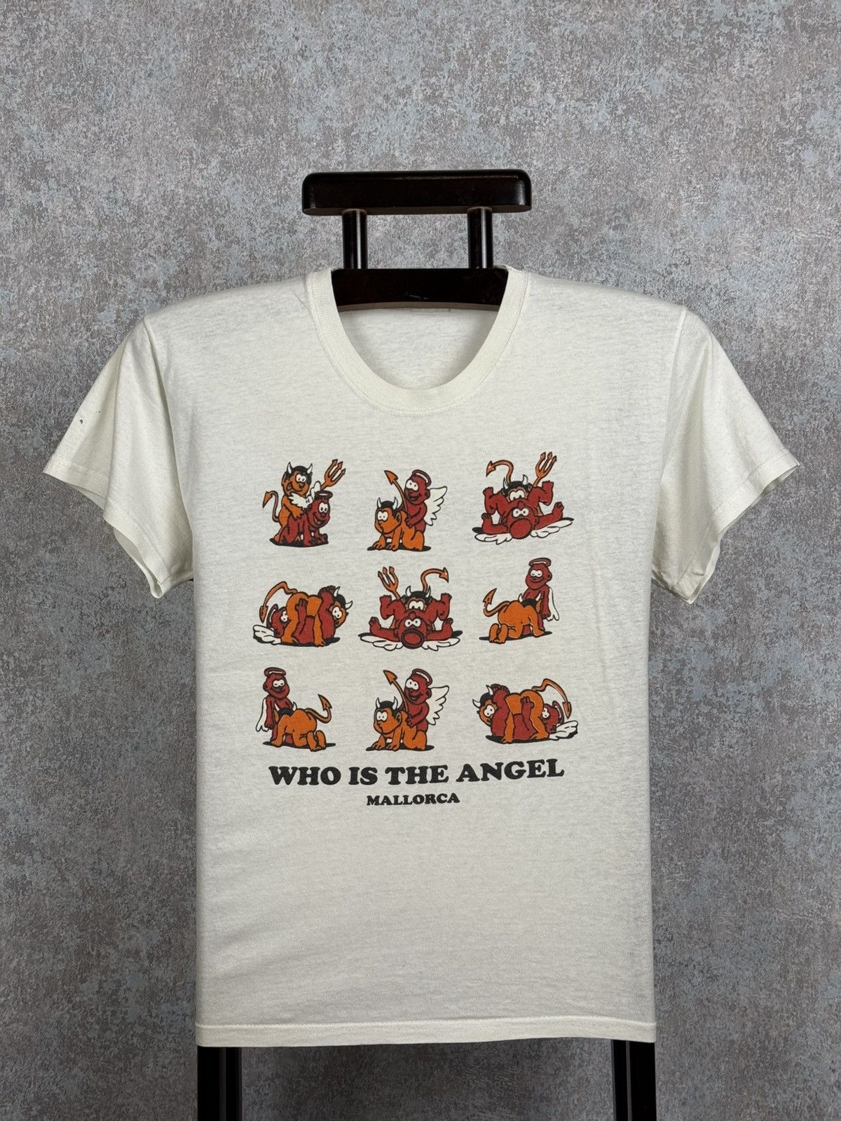 PORNSTAR WHO IS THE ANGEL VINTAGE 90s T-SHIRT