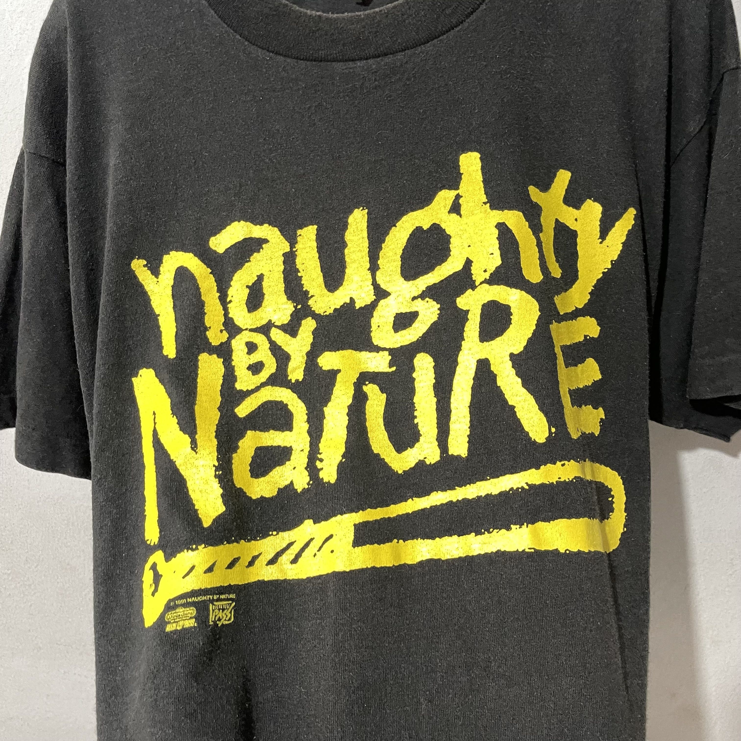 Band Tees × Rap Tees × Vintage Vintage 1991 Naughty By Nature Shirt Size US L / EU 52-54 / 3 - 2 Thumbnail