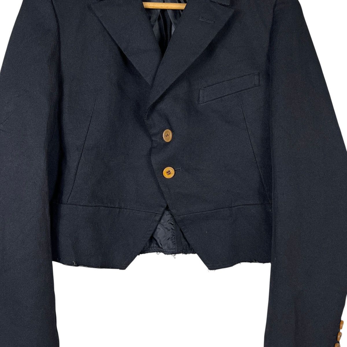 Comme des Garcons AD 2004 ROBE DE CHAMBRE COMME DES GARCONS CROPPED JACKET Size L / US 10 / IT 46 - 3 Thumbnail