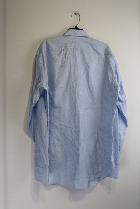 Berluti o1rshd1 Button Up Shirt in Sky Blue Size US M / EU 48-50 / 2 - 6 Thumbnail