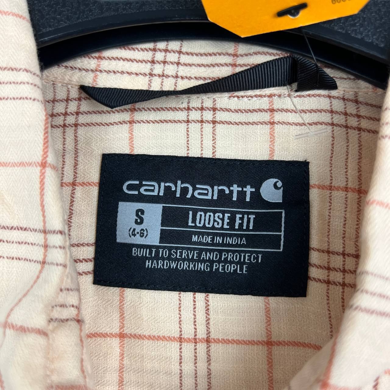 Carhartt Carhartt Button Down Shirt Women S Loose Fit Plaid Cotton Size S / US 4 / IT 40 - 2 Thumbnail