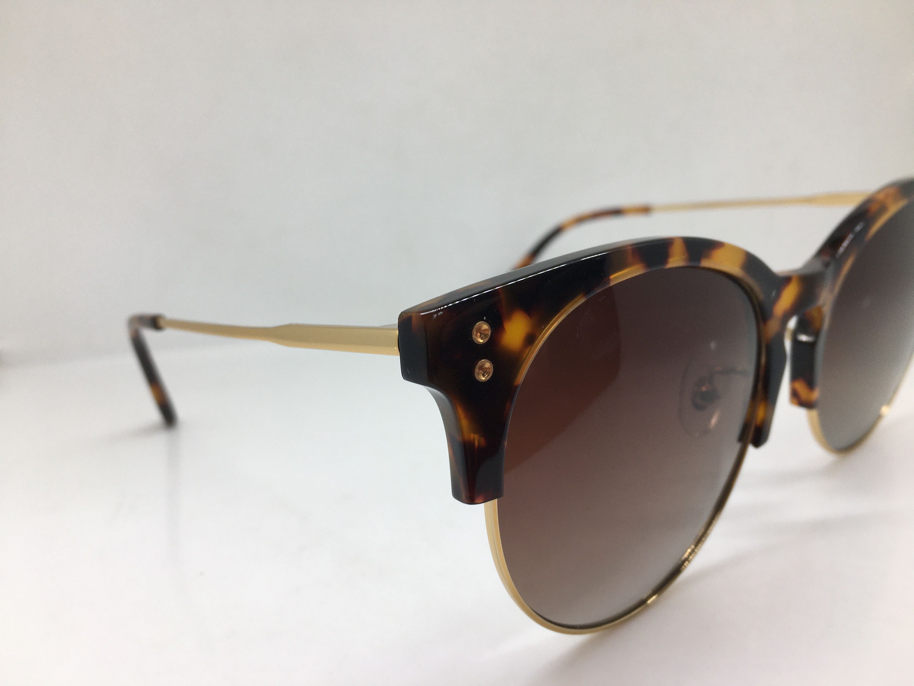 Other Handmade Oversize Malcolm X Tortoise Gold Sunglasses Size ONE SIZE - 2 Thumbnail