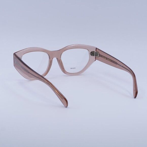 Celine 🕶️ New Celine CL50111I 072 Eyeglasses - Shiny Milky Pink Size ONE SIZE - 8 Thumbnail