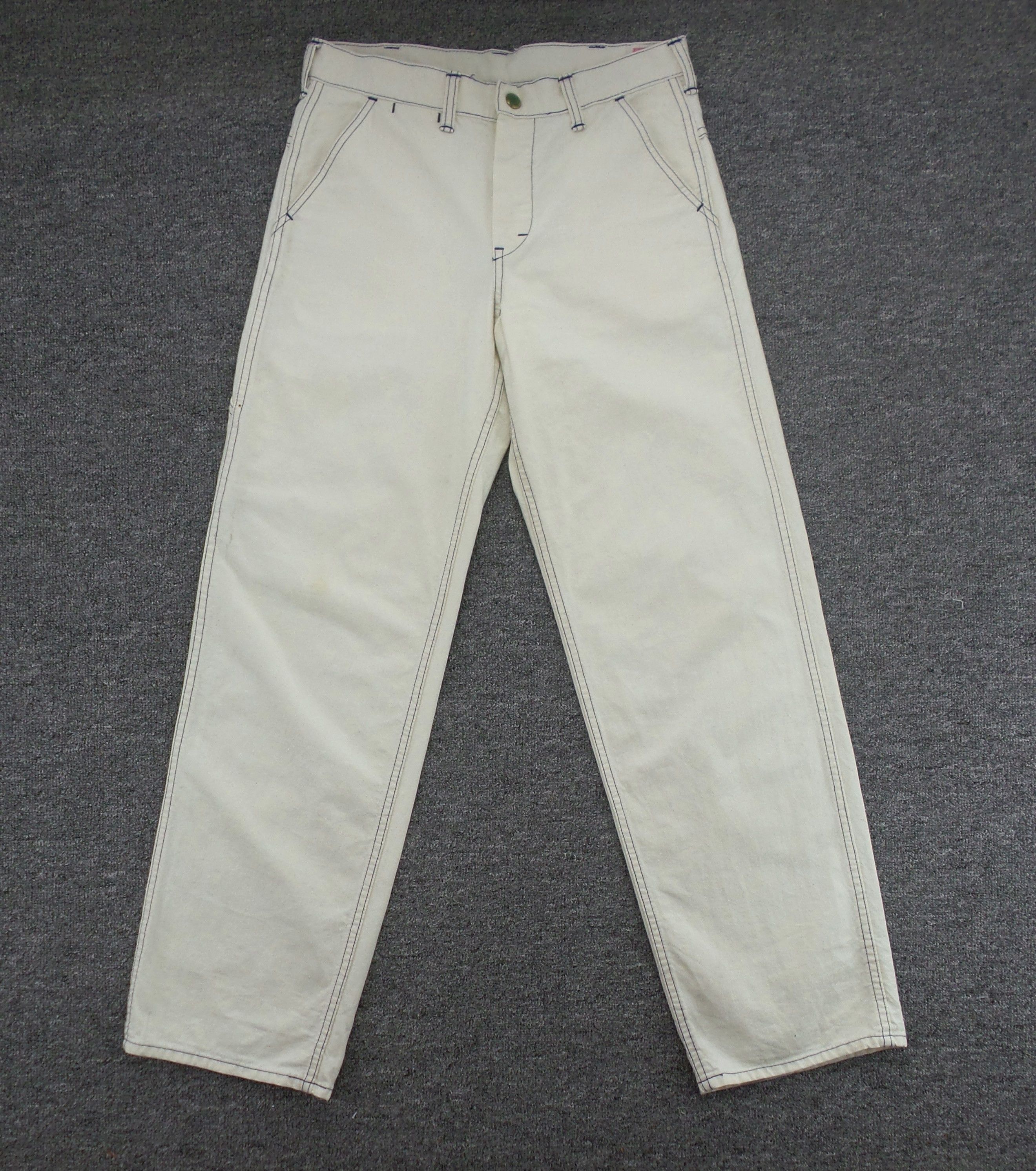 Beams Plus × Japanese Brand Beams Boy Japan Button Fly Carpenter Pants W32xL41 Size US 32 / EU 48 - 1 Thumbnail