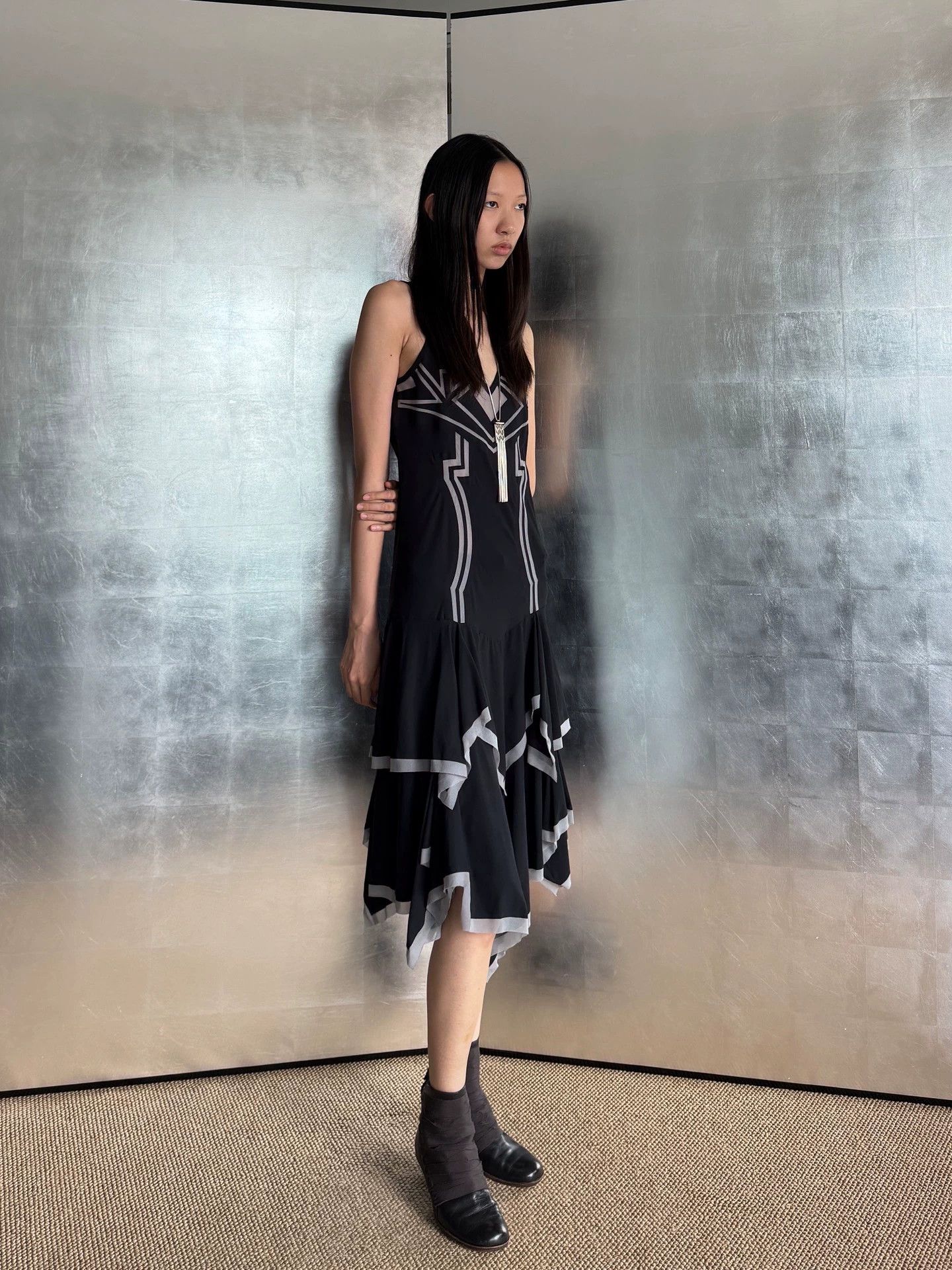 Marithe + Francois Girbaud Marithé + François Girbaud MFG Elastic Waist Dress M Size M / US 6-8 / IT 42-44 - 2 Thumbnail