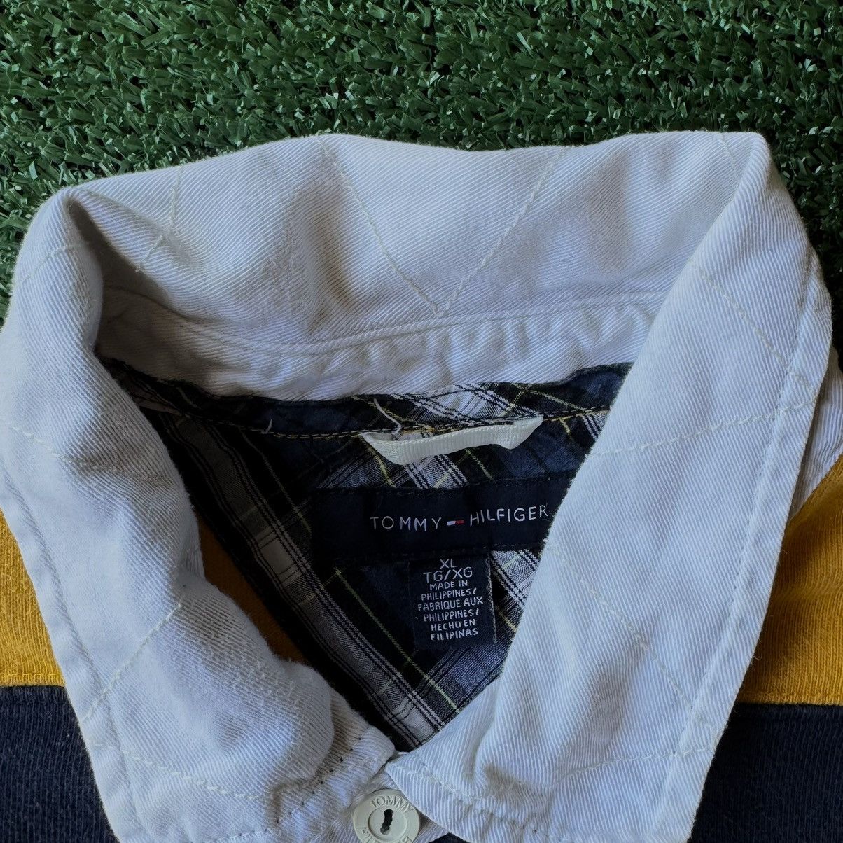Tommy Hilfiger Tommy Hilfiger Stripe Rugby Polo Long-sleeve Size US XL / EU 56 / 4 - 4 Thumbnail