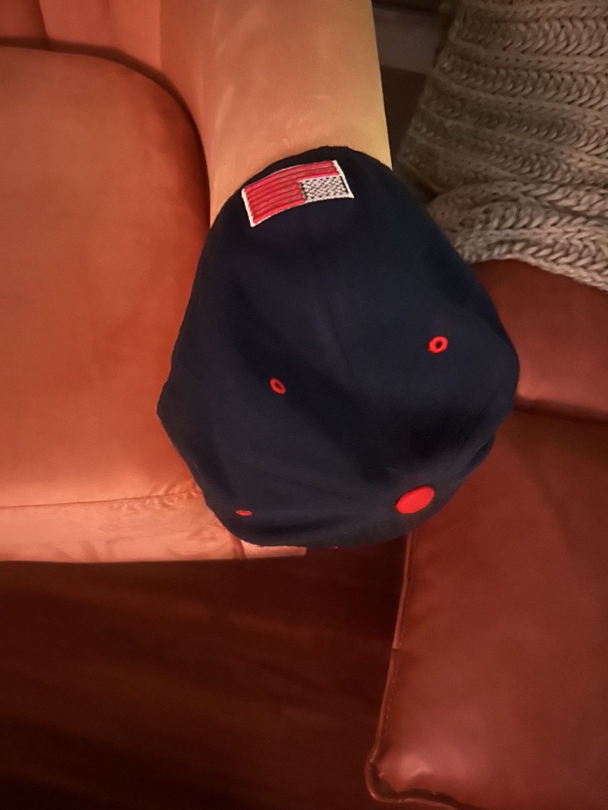 Zephyr USA HOCKEY FITTED HAT Size 36 - 3 Thumbnail