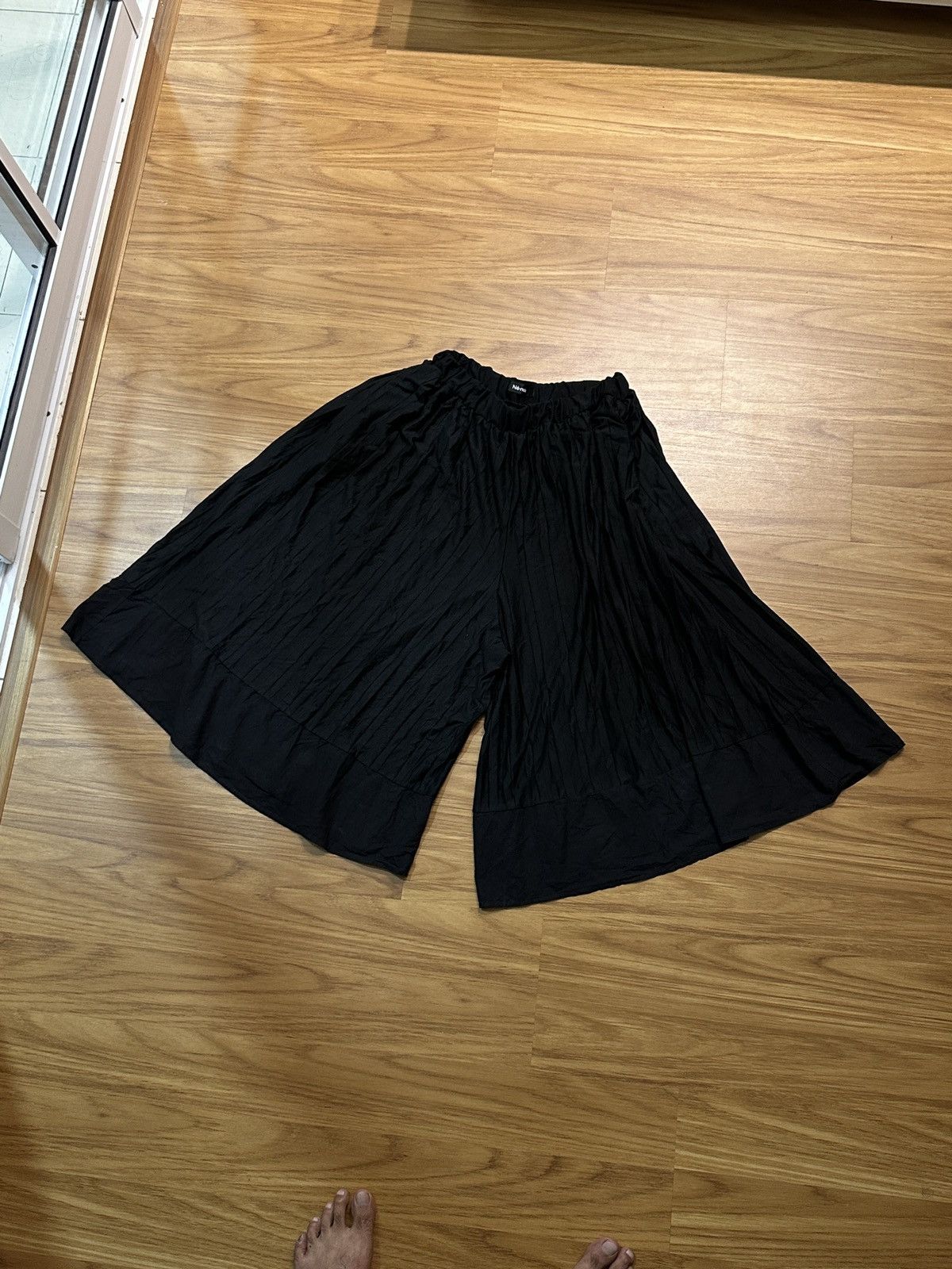 Ne-Net Ne - Net ( Issey Miyake ) Wide Pleated Cropped Pant Size US 30 / EU 46 - 14 Thumbnail