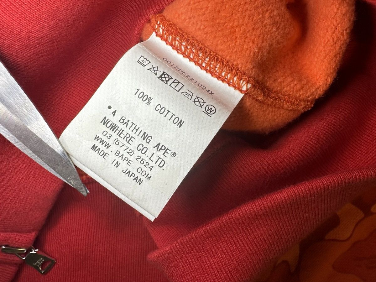 Bape Rare BAPE Seoul City Exclusive Red Shark Hoodie Size US XXL / EU 58 / 5 - 7 Thumbnail