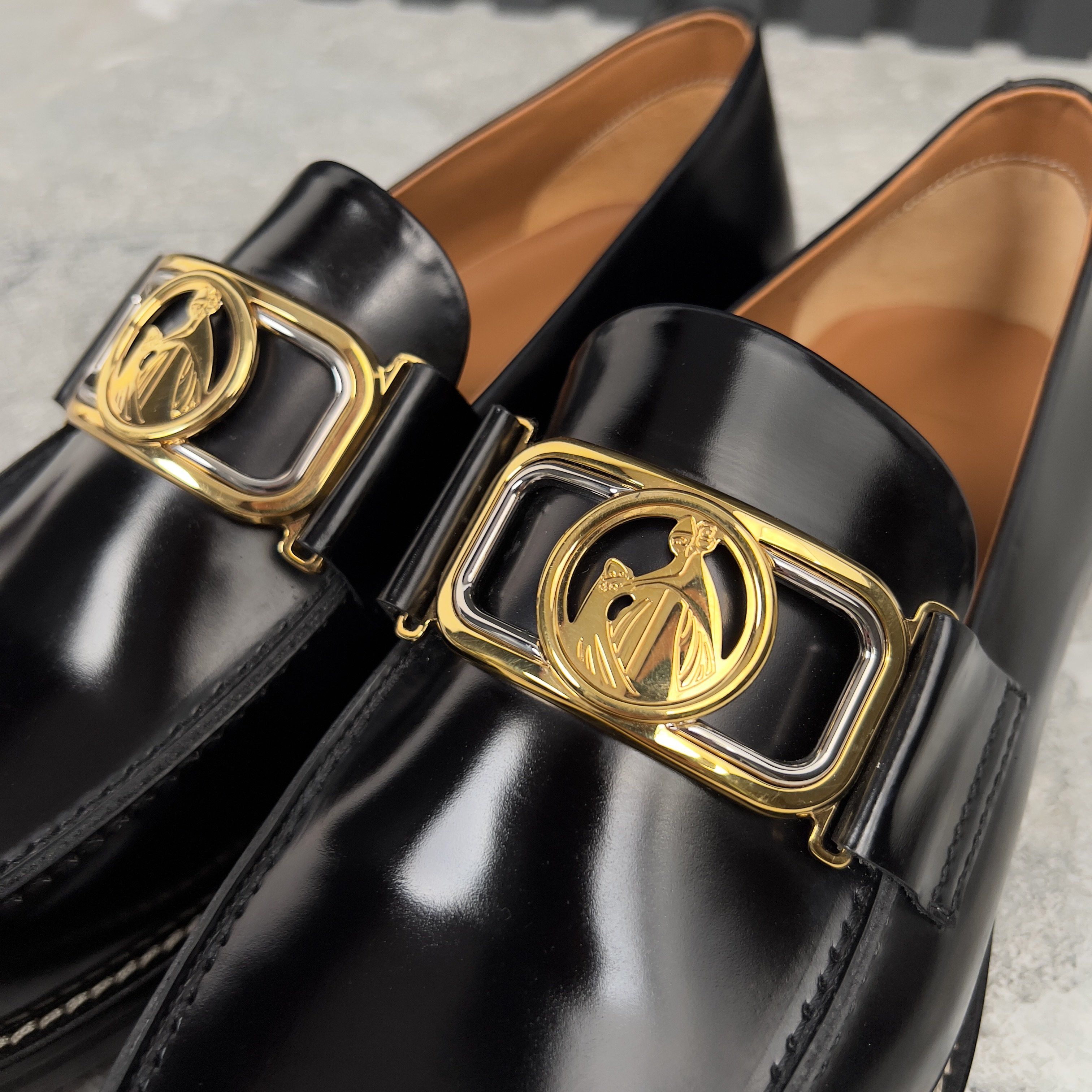 Lanvin LANVIN Swan Loafers Slip On Leather Size US 9 / IT 39 - 2 Thumbnail