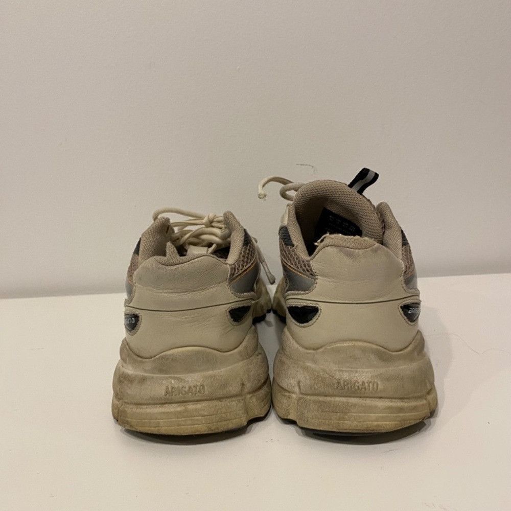 Axel Arigato Axel Arigato White/Black Leather and Mesh Marathon Runner Ch Size US 8.5 / IT 38.5 - 7 Thumbnail