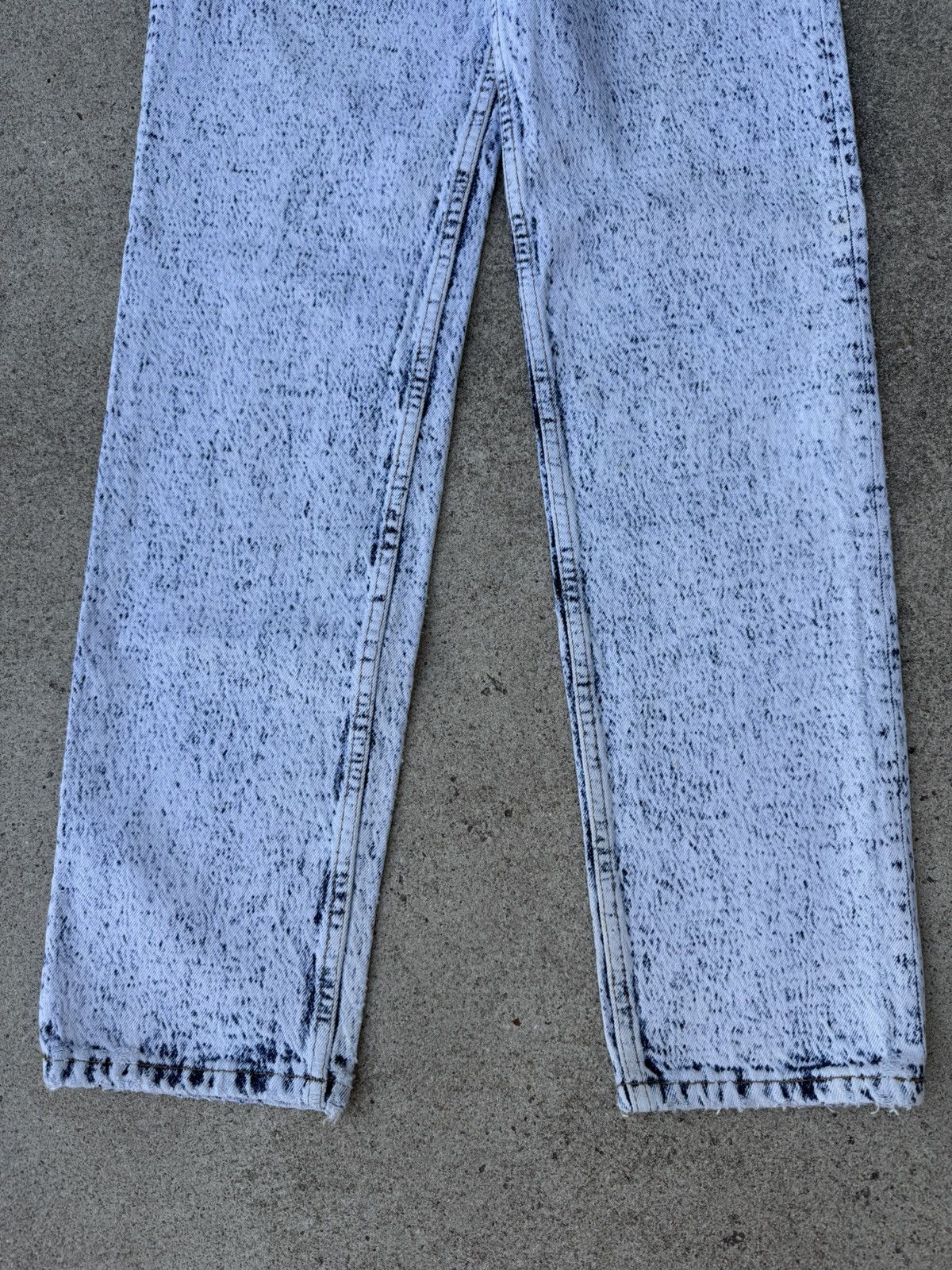Levi's × Vintage Vtg 90’s Levis 701xx Buttonfly Acid Wash Jeans Size 26x30 Size 26" / US 2 / IT 38 - 4 Thumbnail