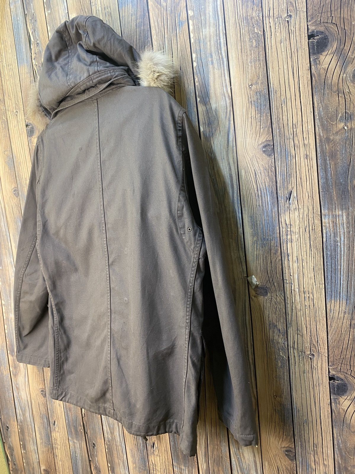 PPFM Vintage ppfm fur hoodie jacket Size US L / EU 52-54 / 3 - 6 Thumbnail