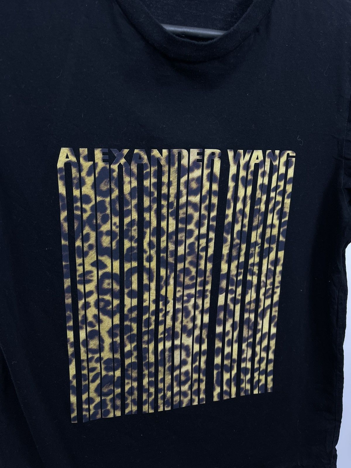 Alexander Wang Alexander Wong T-Shirt Women Size XS Big Logo Leopard Size XS / US 0-2 / IT 36-38 - 2 Thumbnail