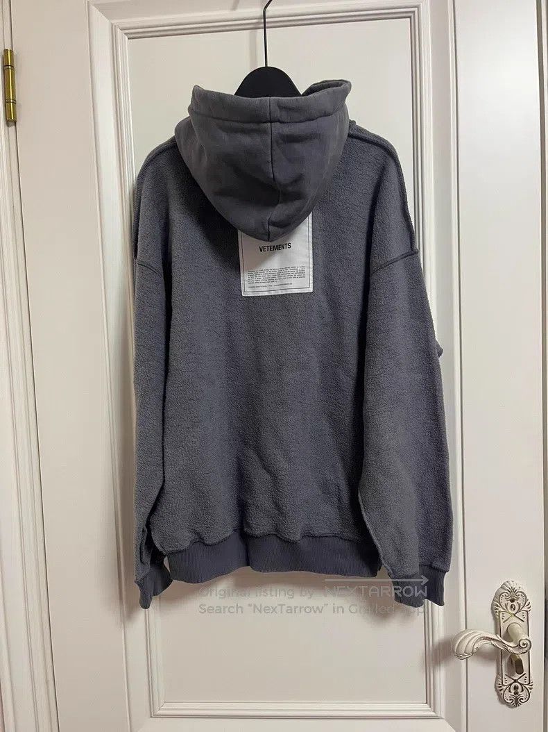 Vetements VETEMENTS Inside-Out Patchwork Sweatshirt Size US M / EU 48-50 / 2 - 3 Thumbnail