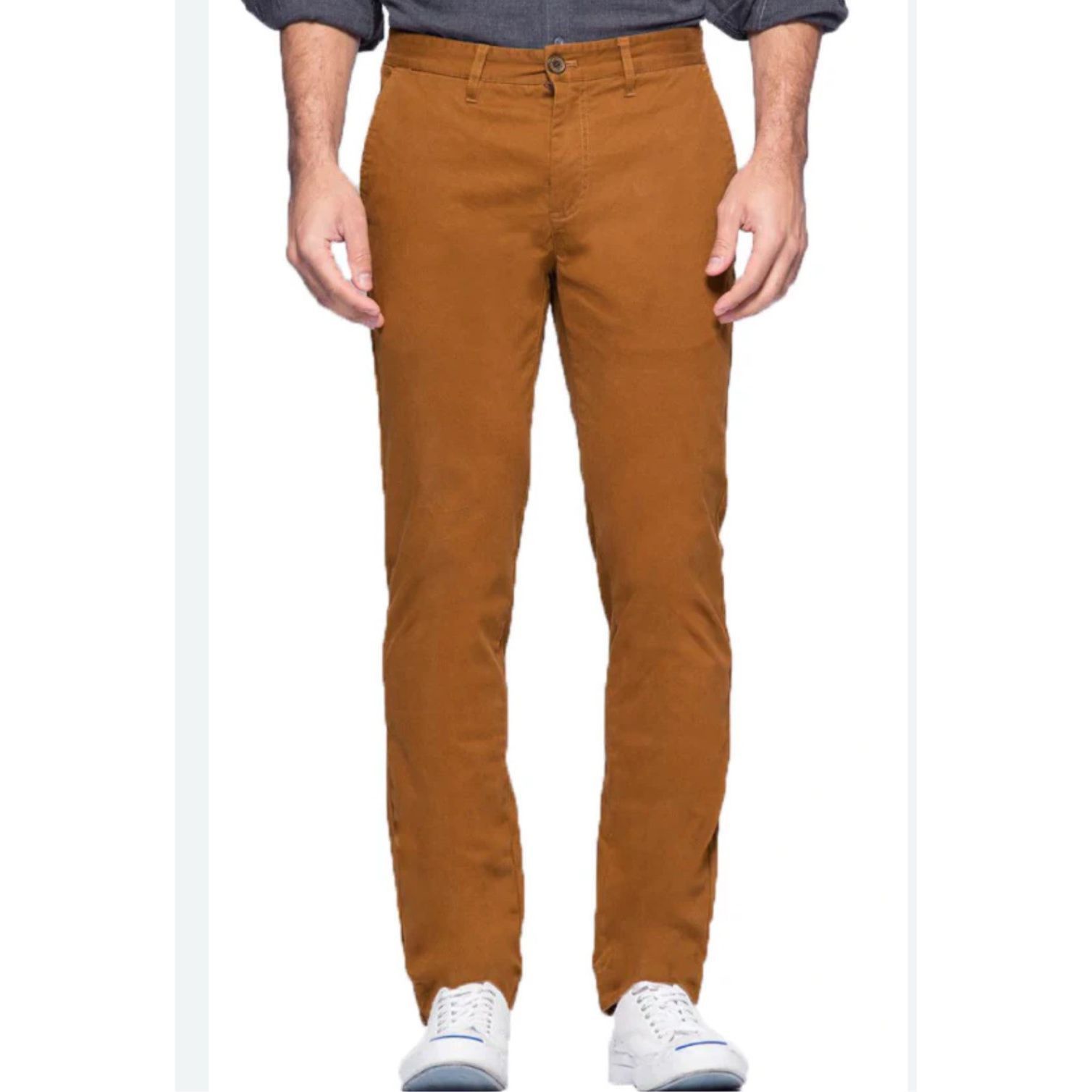 JACHS NY JACHS NEW YORK NWT Straight Fit Pants Copper Brown Casual Ch Size US 30 / EU 46 - 1 Thumbnail