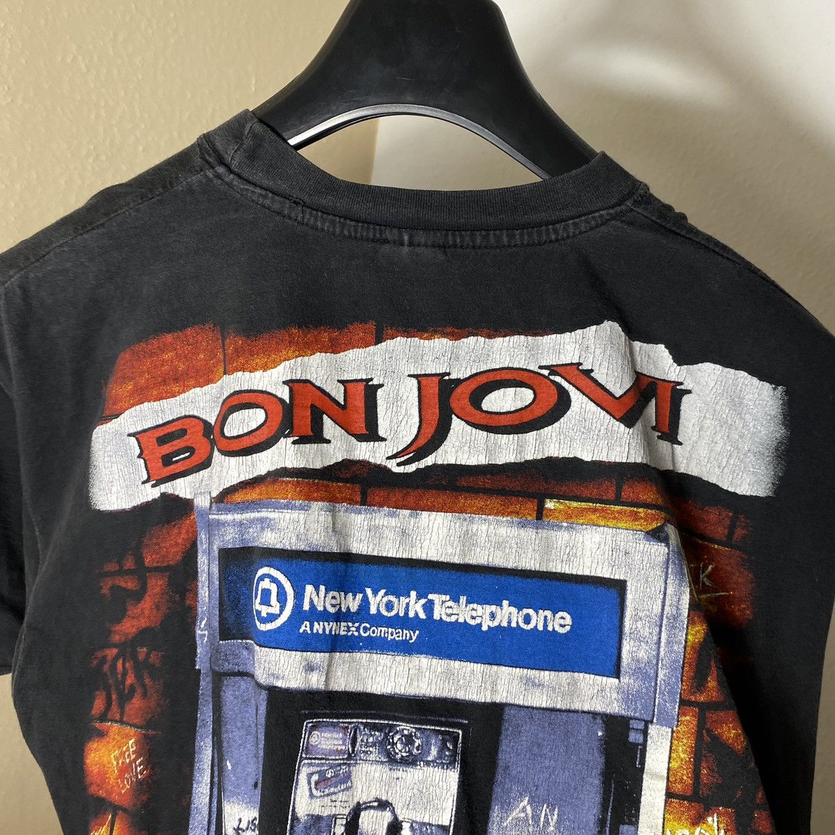 Bon Jovi Vintage 90s T-Shirt Bon Jovi Rock Size US XL / EU 56 / 4 - 11 Thumbnail