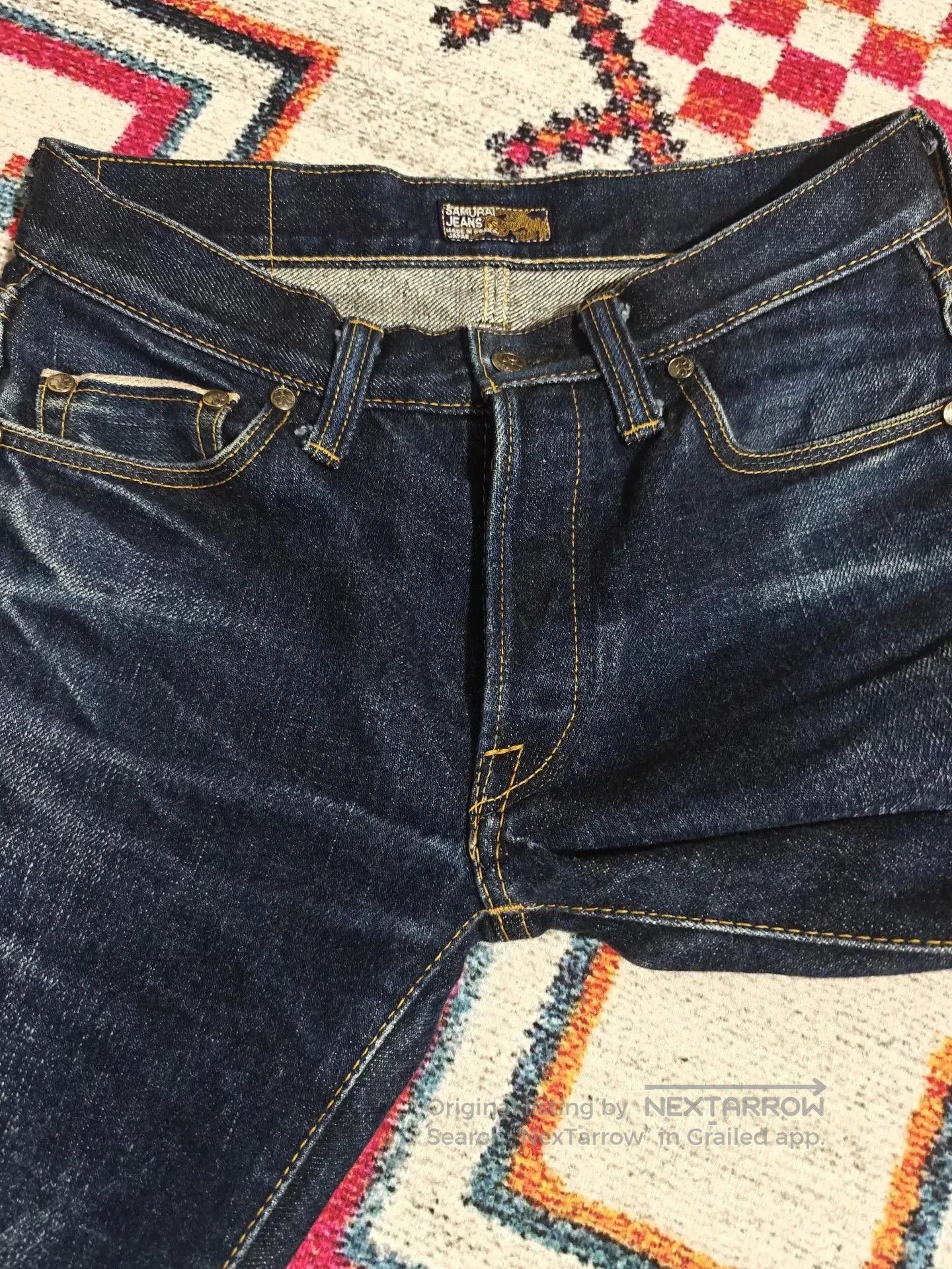 Samurai Jeans Samurai Jeans S003JP 21OZ Denim. Size US 30 / EU 46 - 3 Thumbnail