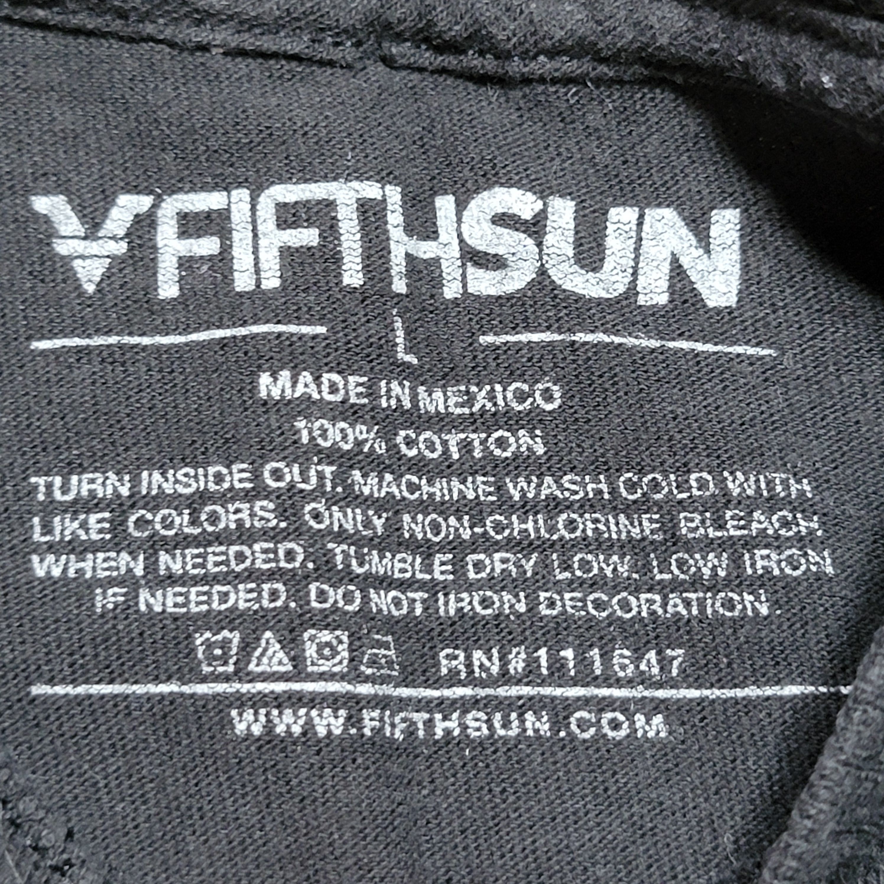 Other Fifth Sun SS Unisex Tee w/ Small "420" Yin Yang - Size Large Size US L / EU 52-54 / 3 - 4 Thumbnail
