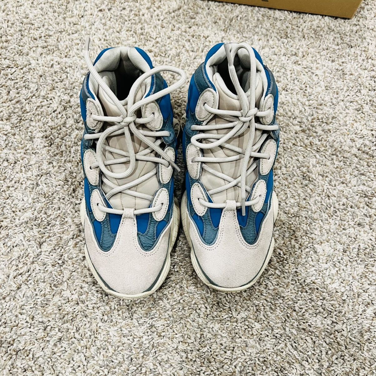 Adidas × Yeezy Adidas Yeezy 500 High Frozen Blue Mens 8 Size US 8 / EU 41 - 2 Thumbnail