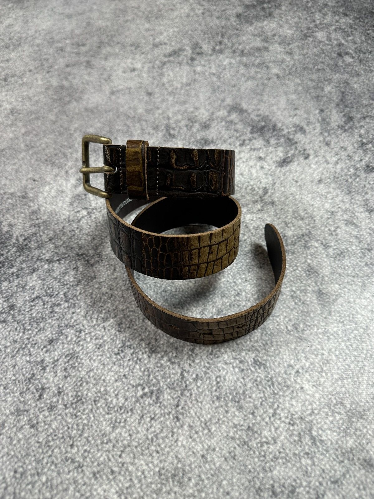 Vintage Y2K Snake Belts Streetwear Leather Luxury Vintage USA 90s Size ONE SIZE - 1 Thumbnail