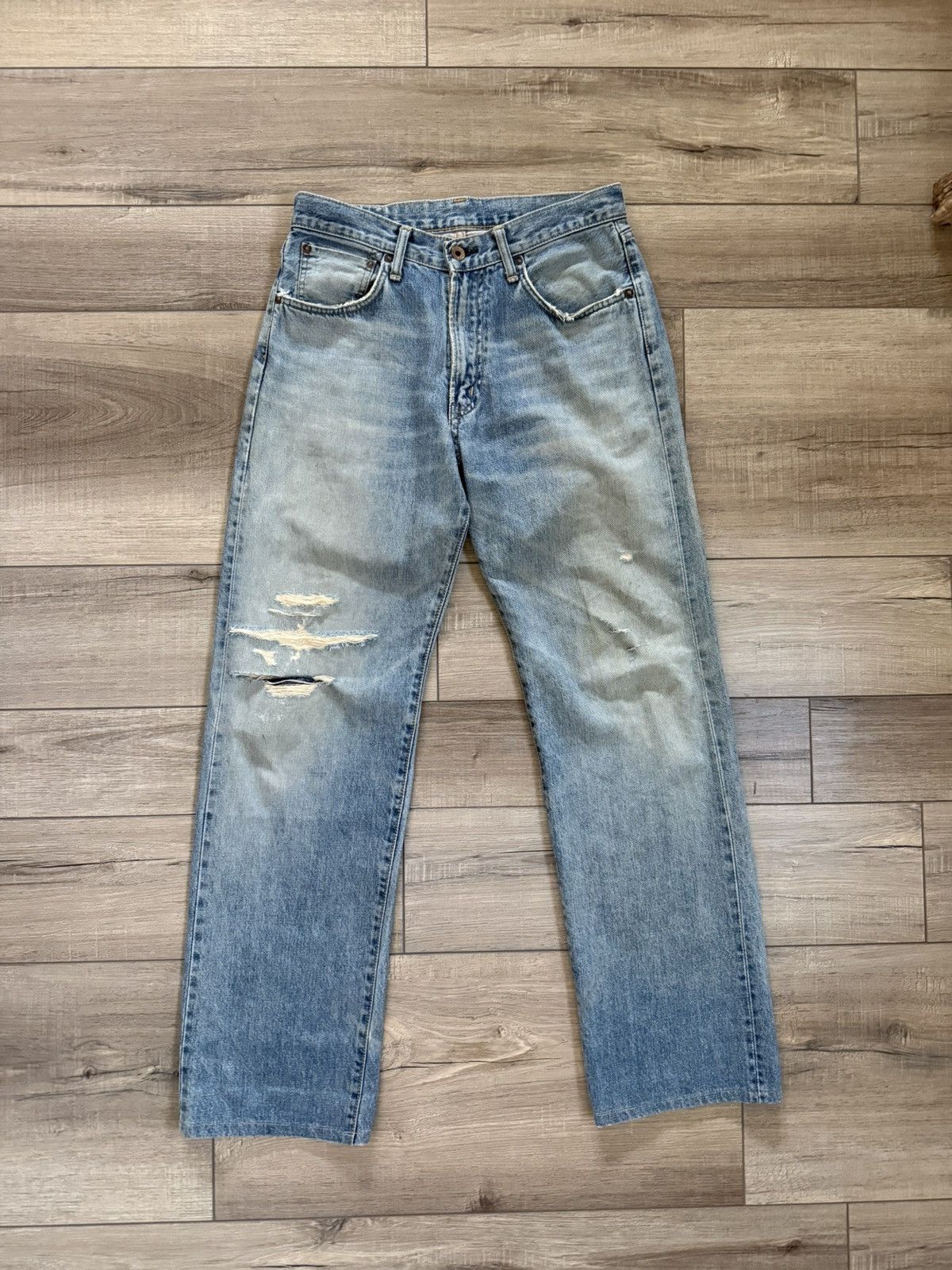 Edwin Vintage Edwin 505X Selvedge Denim Size US 30 / EU 46 - 1 Thumbnail