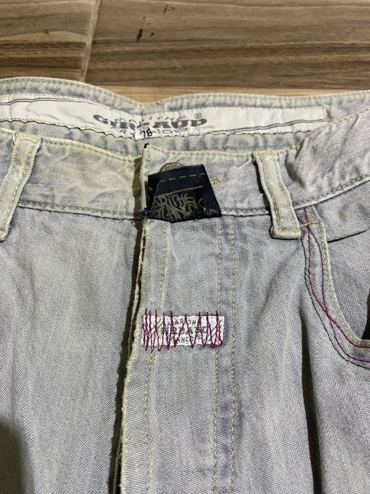 Japanese Brand × Marithe + Francois Girbaud VINTAGE MARITHE FRANCOIS GIRBAUD JEANS Size US 30 / EU 46 - 6 Thumbnail