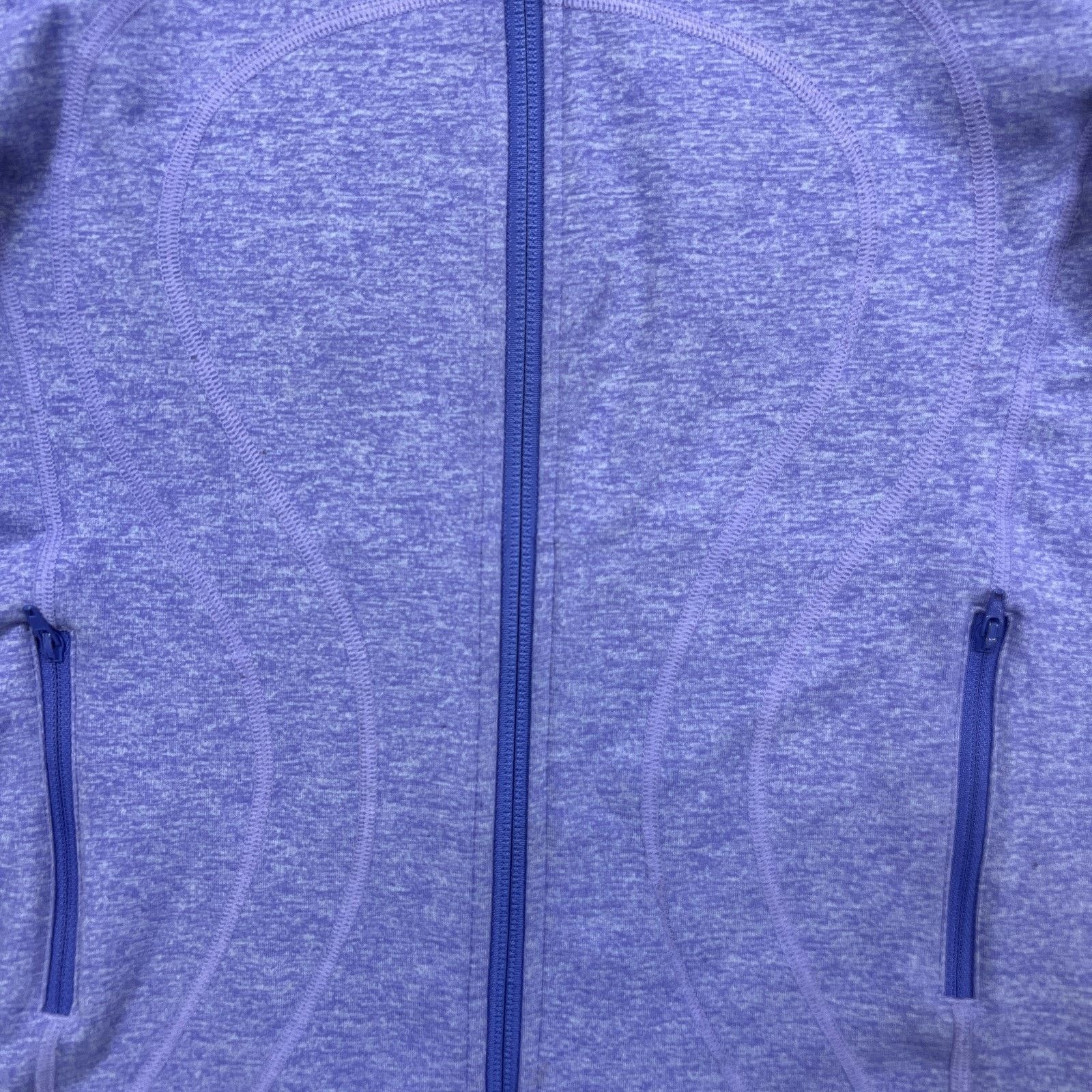 Lululemon Lululemon In Stride Jacket Size 4 Purple Full Zip Hooded Size S / US 4 / IT 40 - 3 Thumbnail