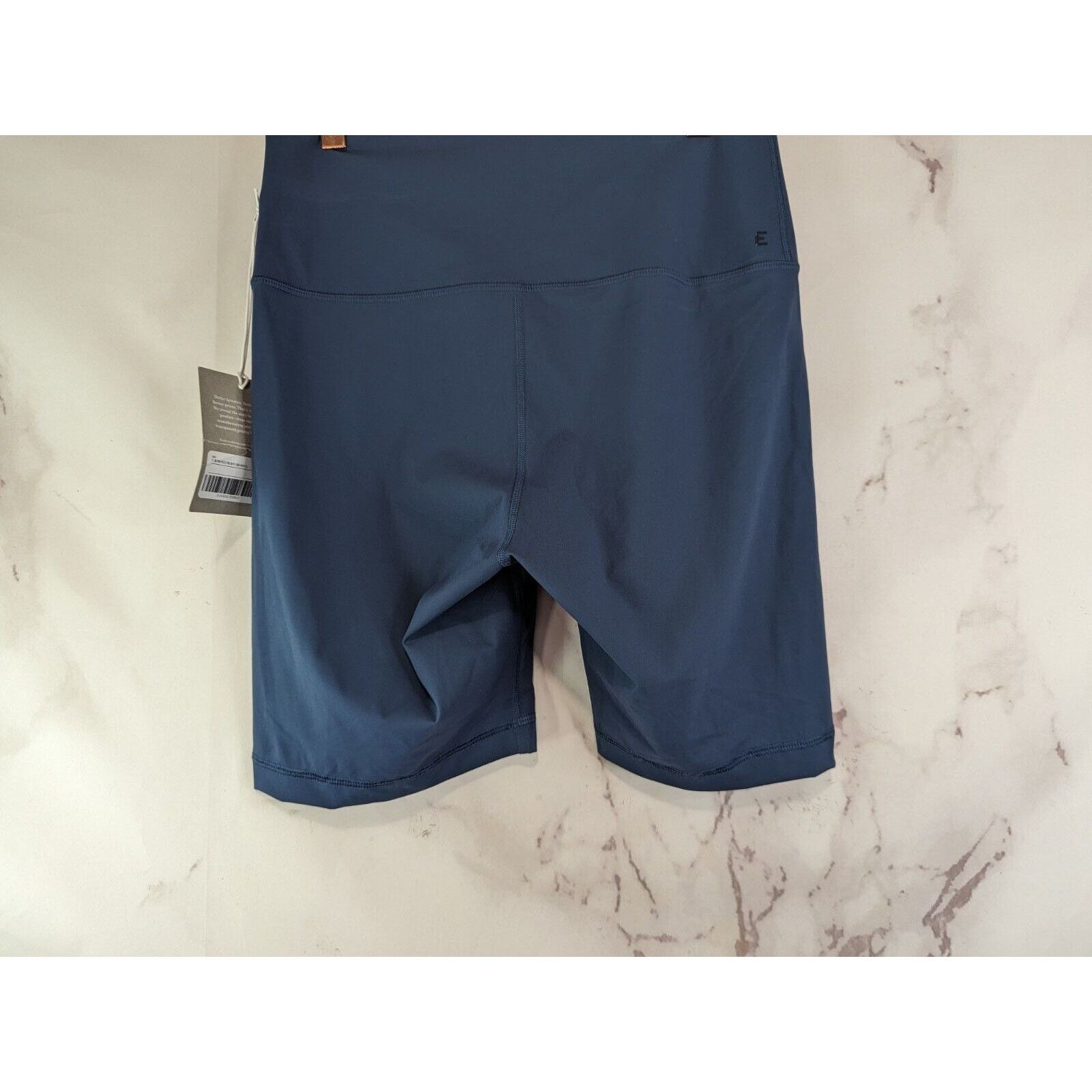 Everlane Everlane Shorts Women Large Blue Biker Perform Bike High Size 32" / US 10 / IT 46 - 7 Thumbnail