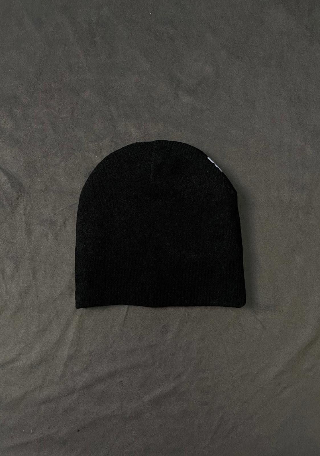 Japanese Brand Rare Sex Graphic Skull No Cuff Knit Beanie Hat Black Size ONE SIZE - 8 Thumbnail