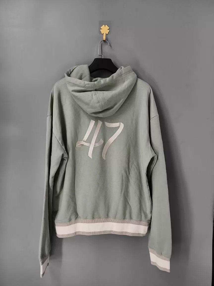 Dior DIOR Light Green Logo Kangaroo Pocket Hoodie Men's XXXL Size US XXL / EU 58 / 5 - 2 Thumbnail